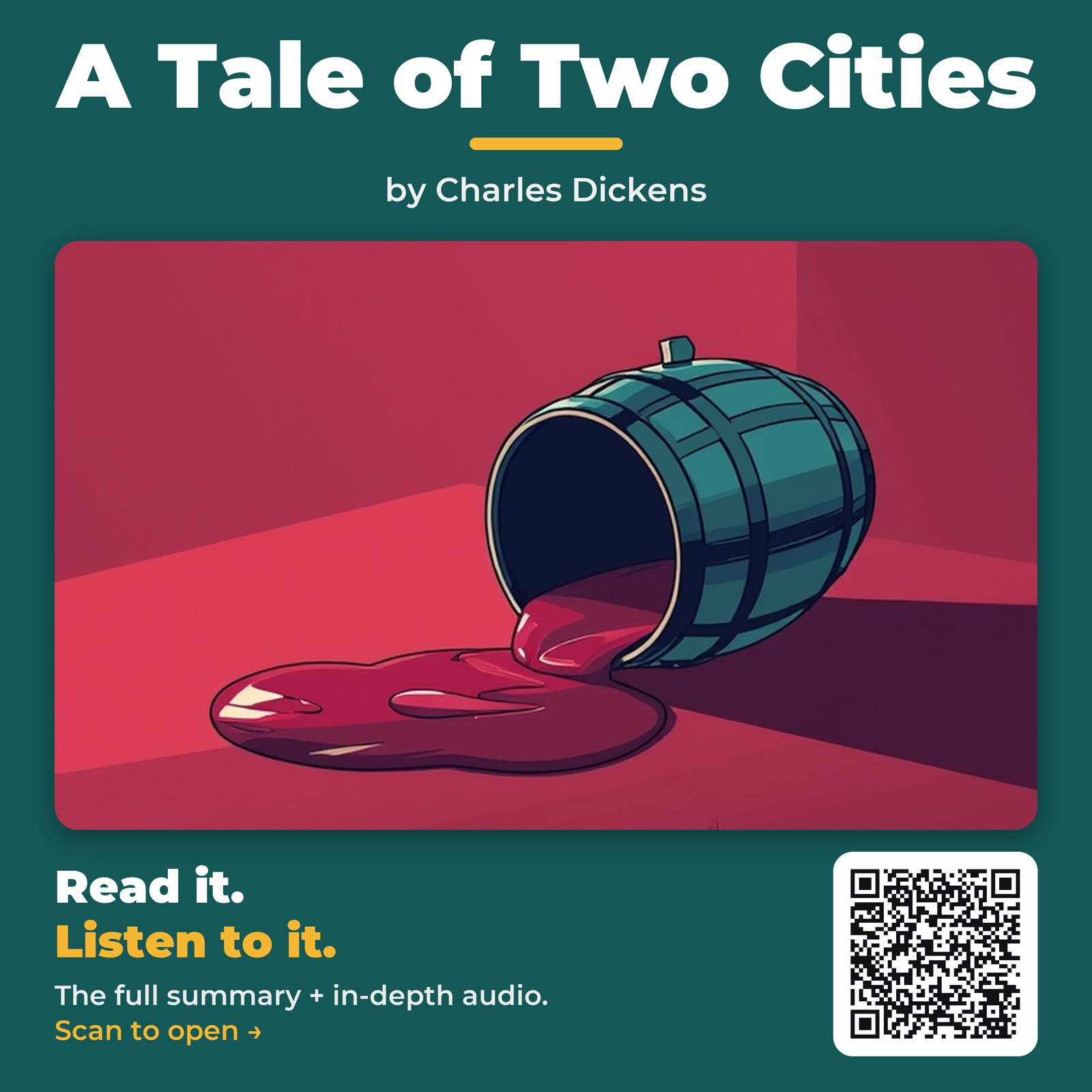 A Tale of Two Cities — by Charles Dickens