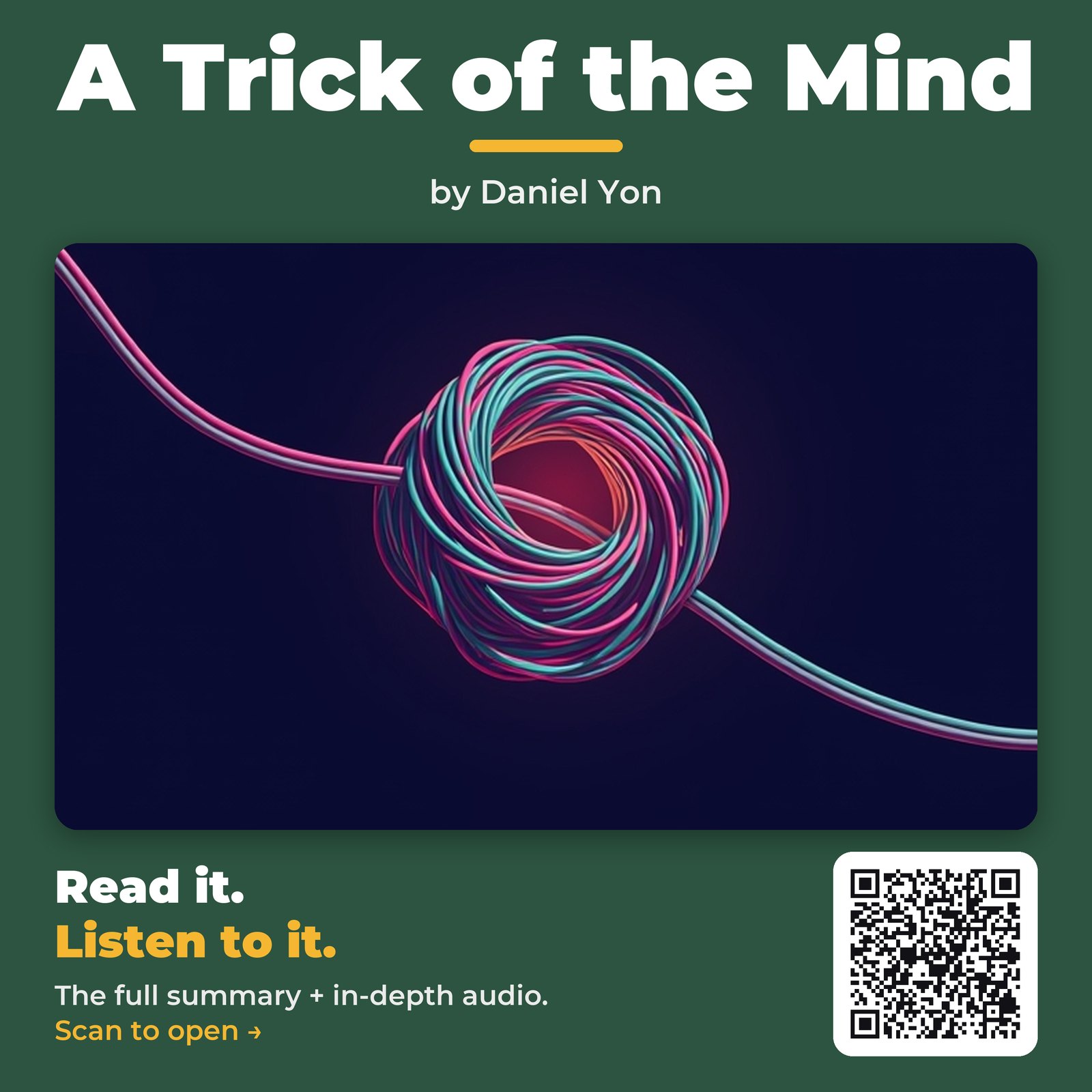 A Trick of the Mind — by Daniel Yon
