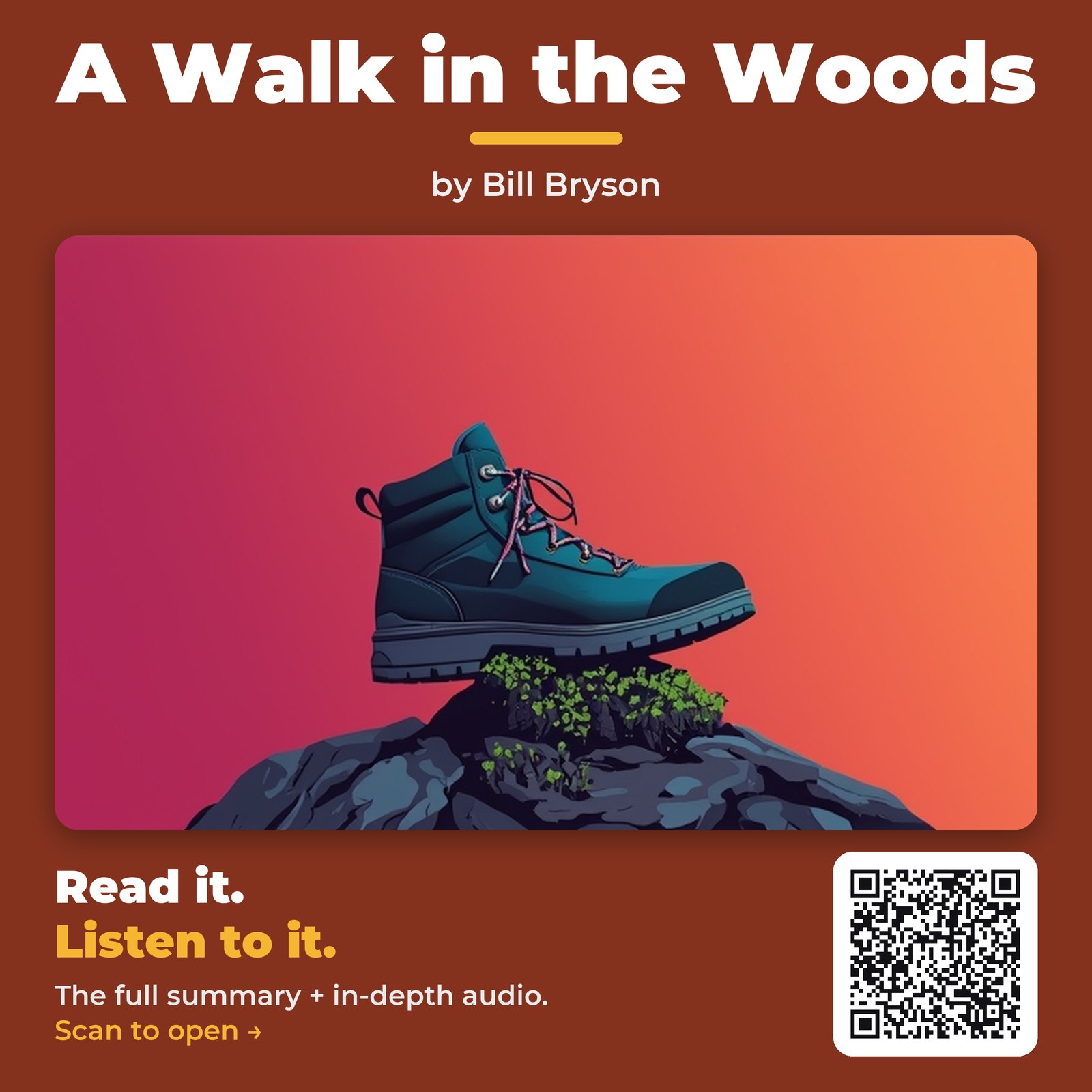 A Walk in the Woods — by Bill Bryson