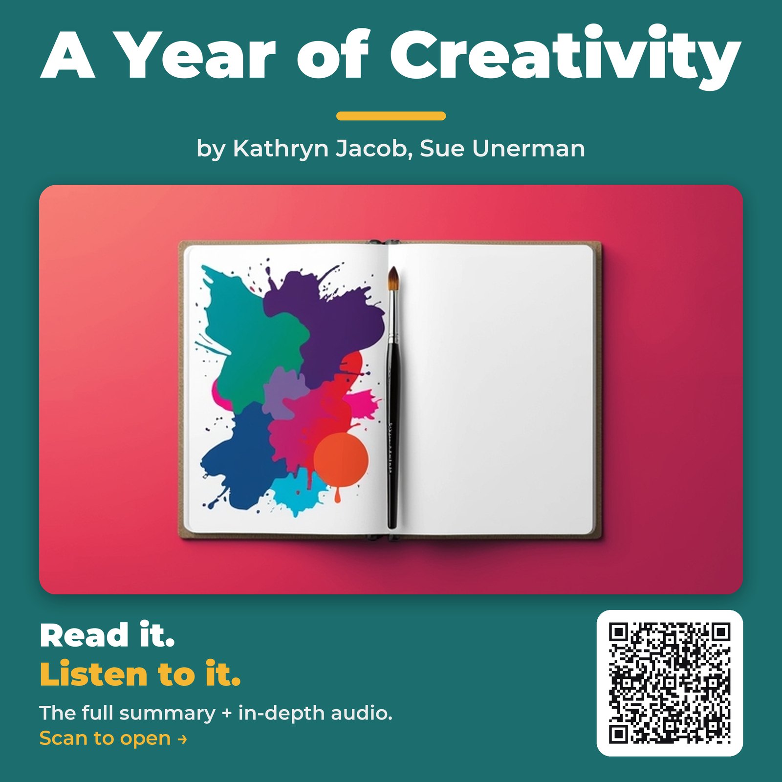 A Year of Creativity — by Kathryn Jacob, Sue Unerman