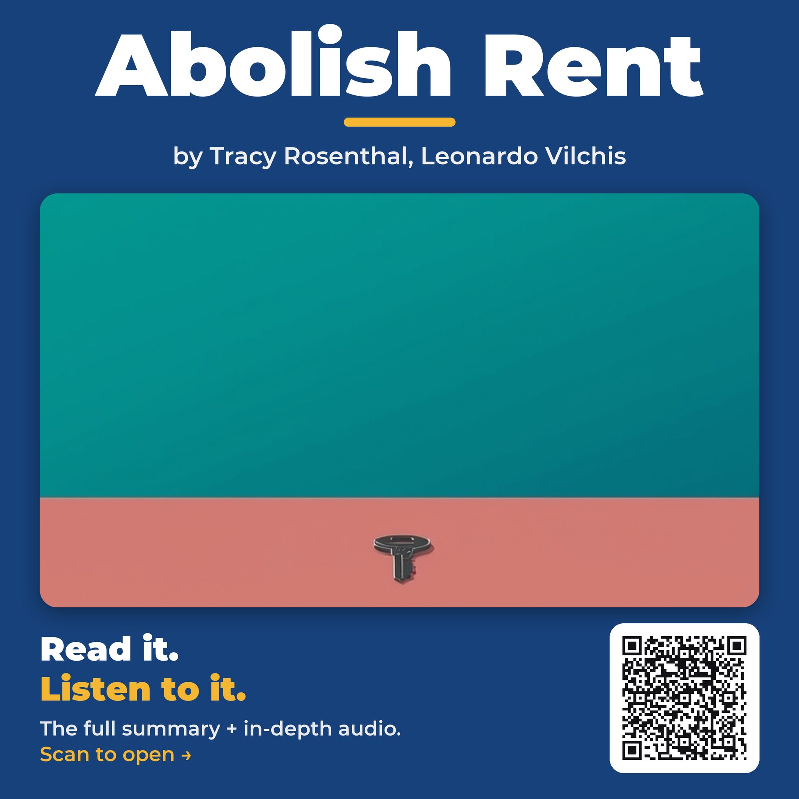 Abolish Rent — by Tracy Rosenthal, Leonardo Vilchis