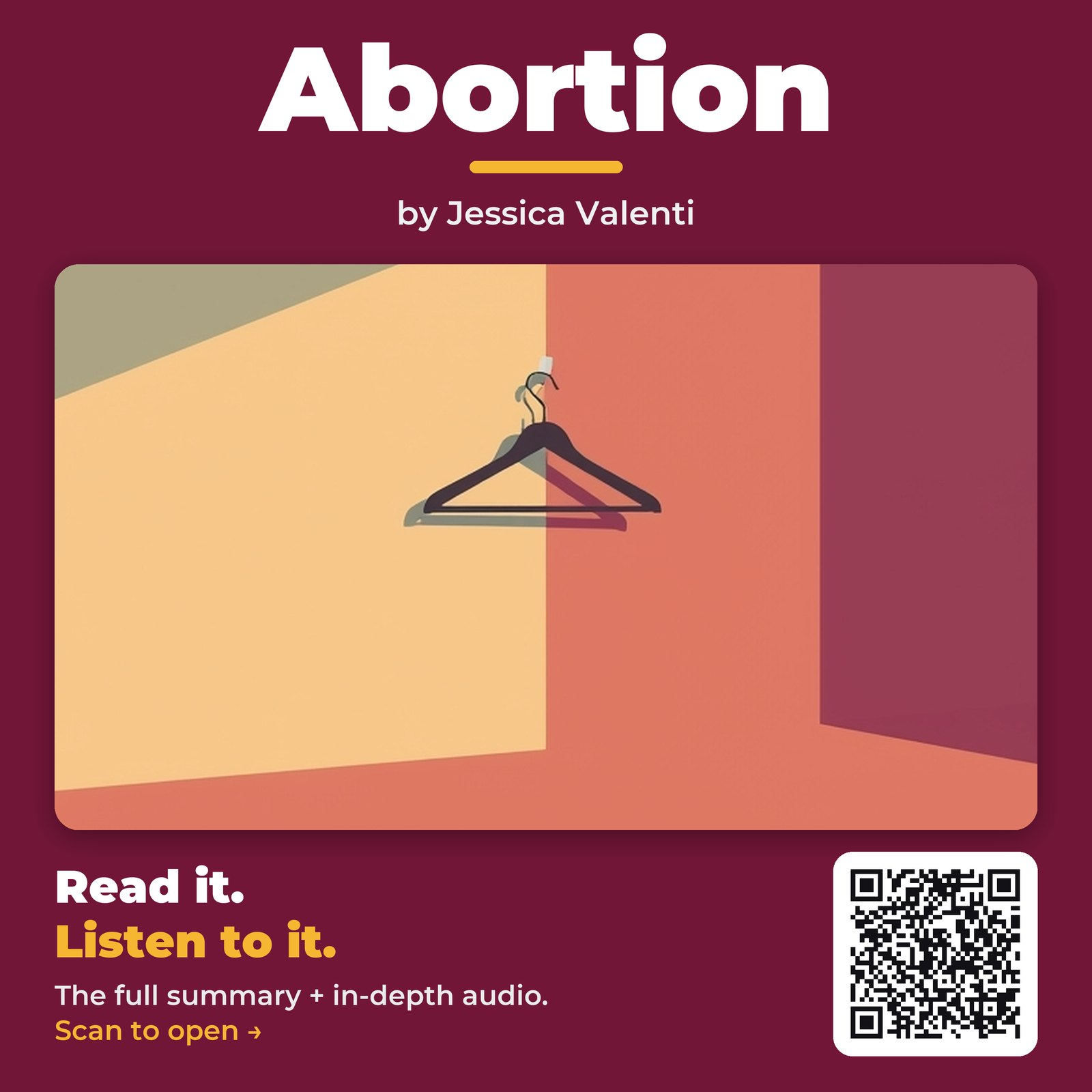 Abortion — by Jessica Valenti
