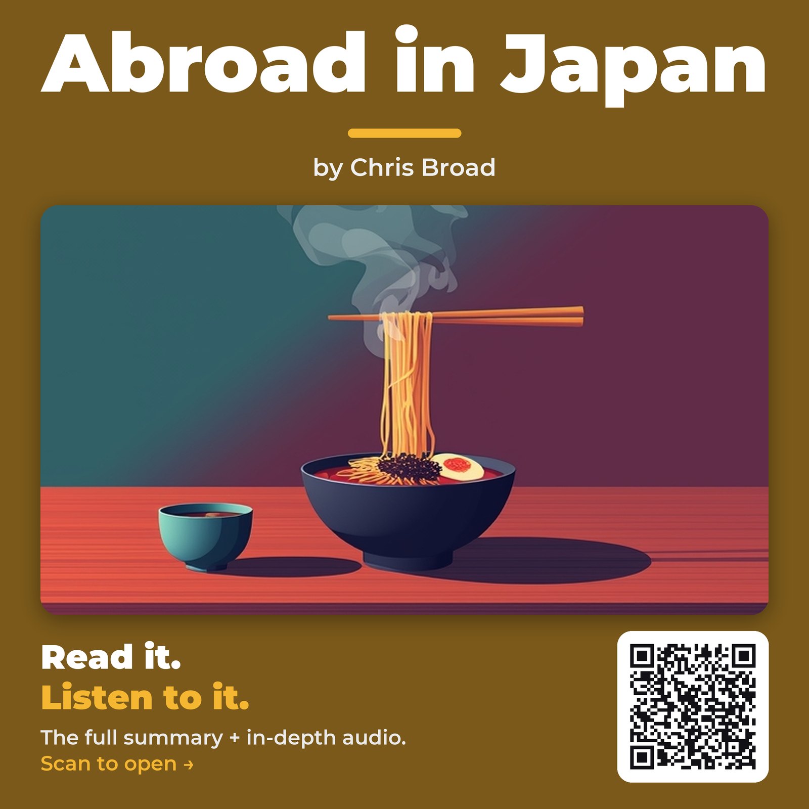 Abroad in Japan — by Chris Broad