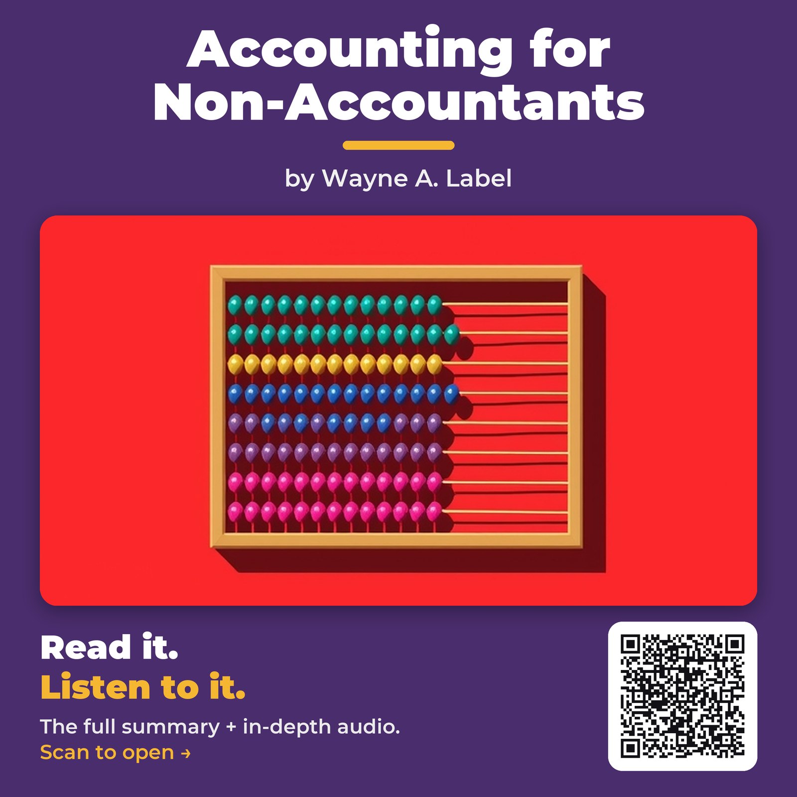 Accounting for Non-Accountants — by Wayne A. Label