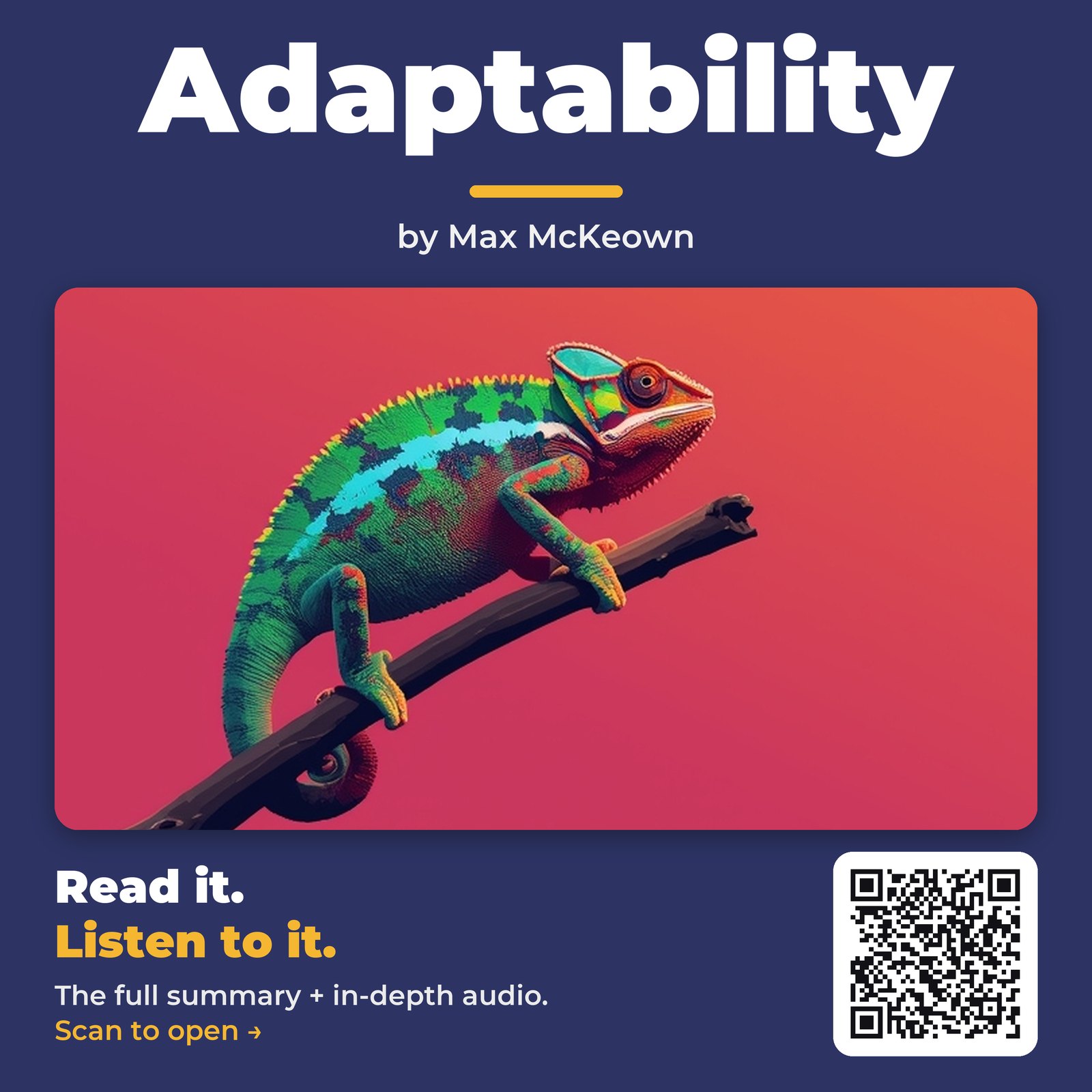 Adaptability — by Max McKeown