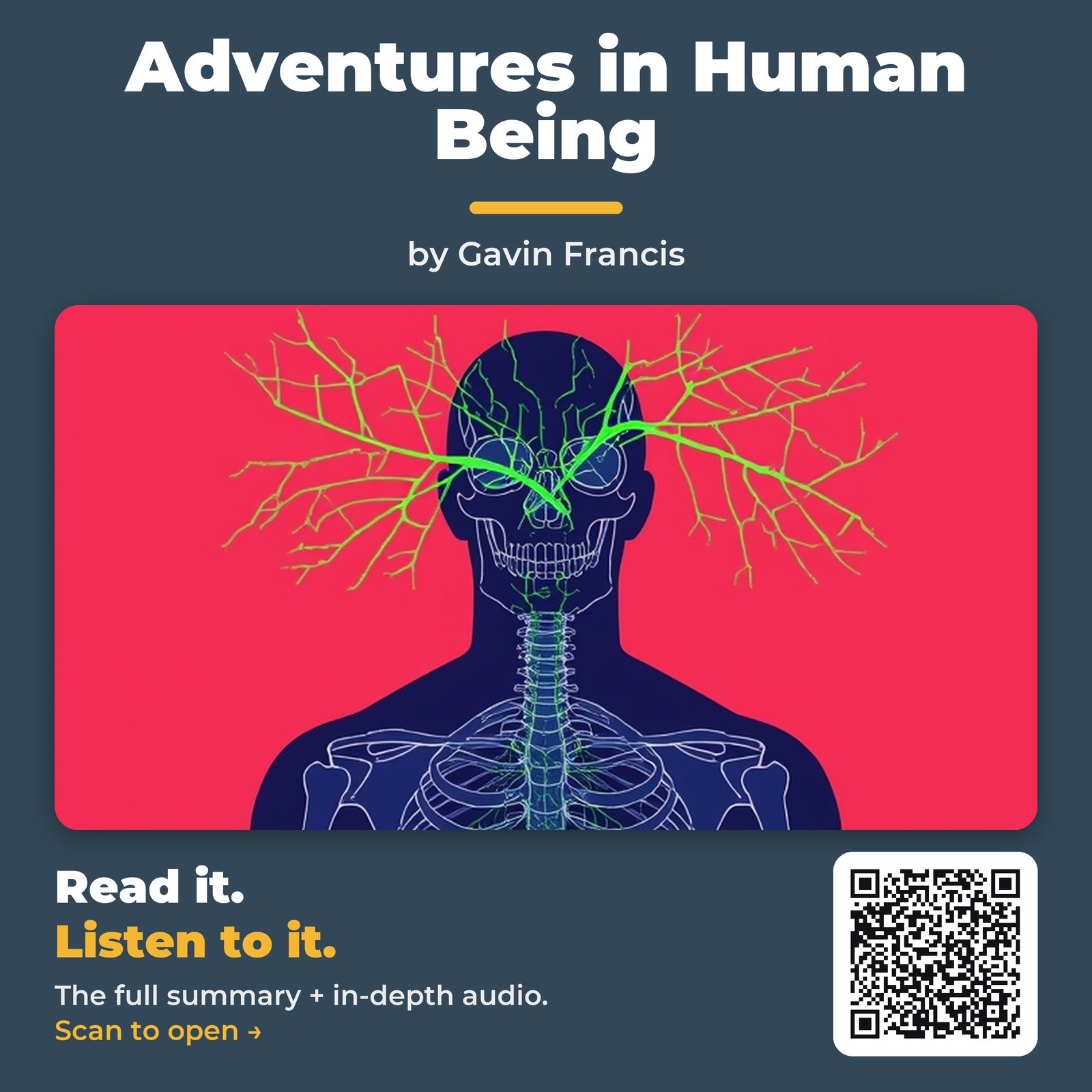 Adventures in Human Being — by Gavin Francis