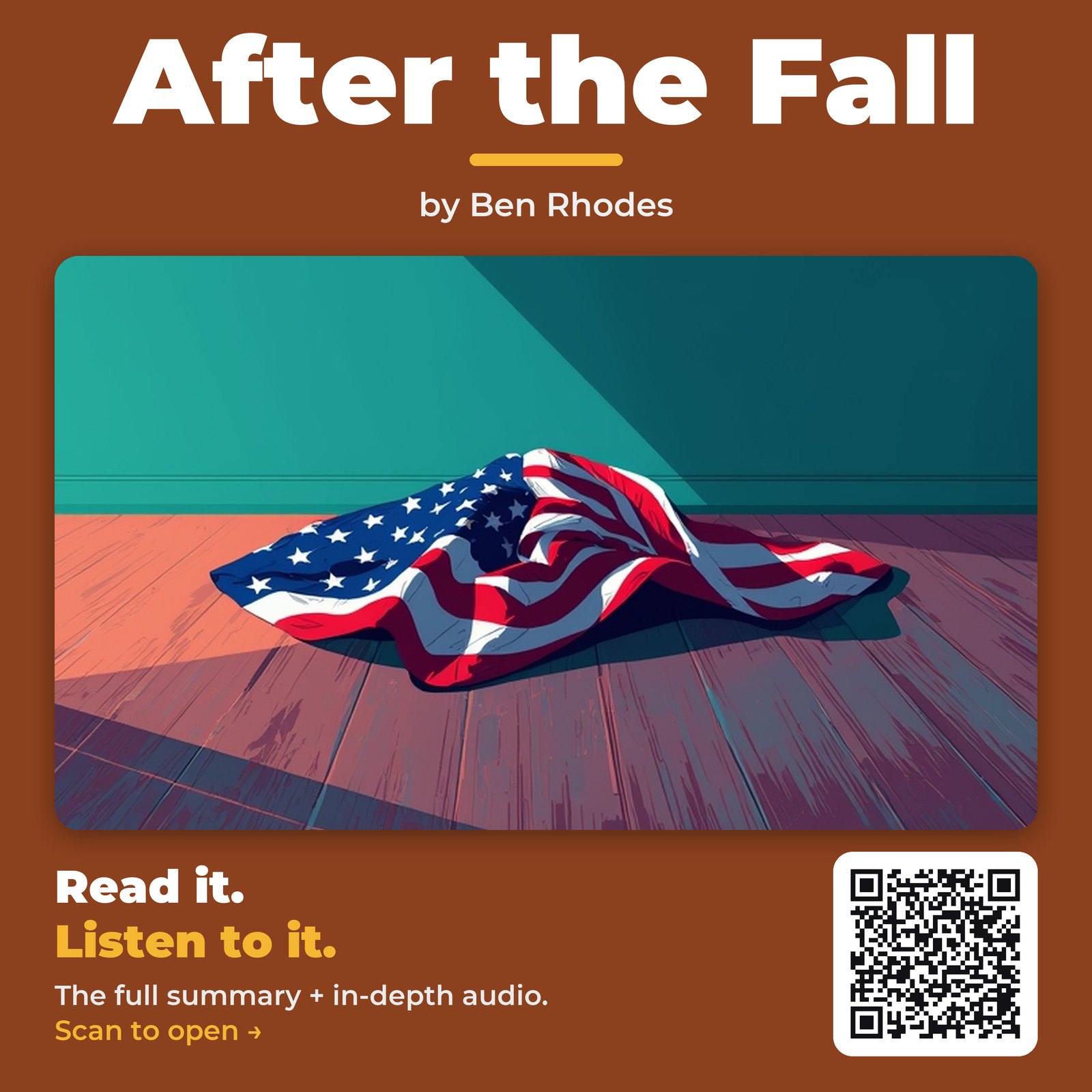 After the Fall — by Ben Rhodes