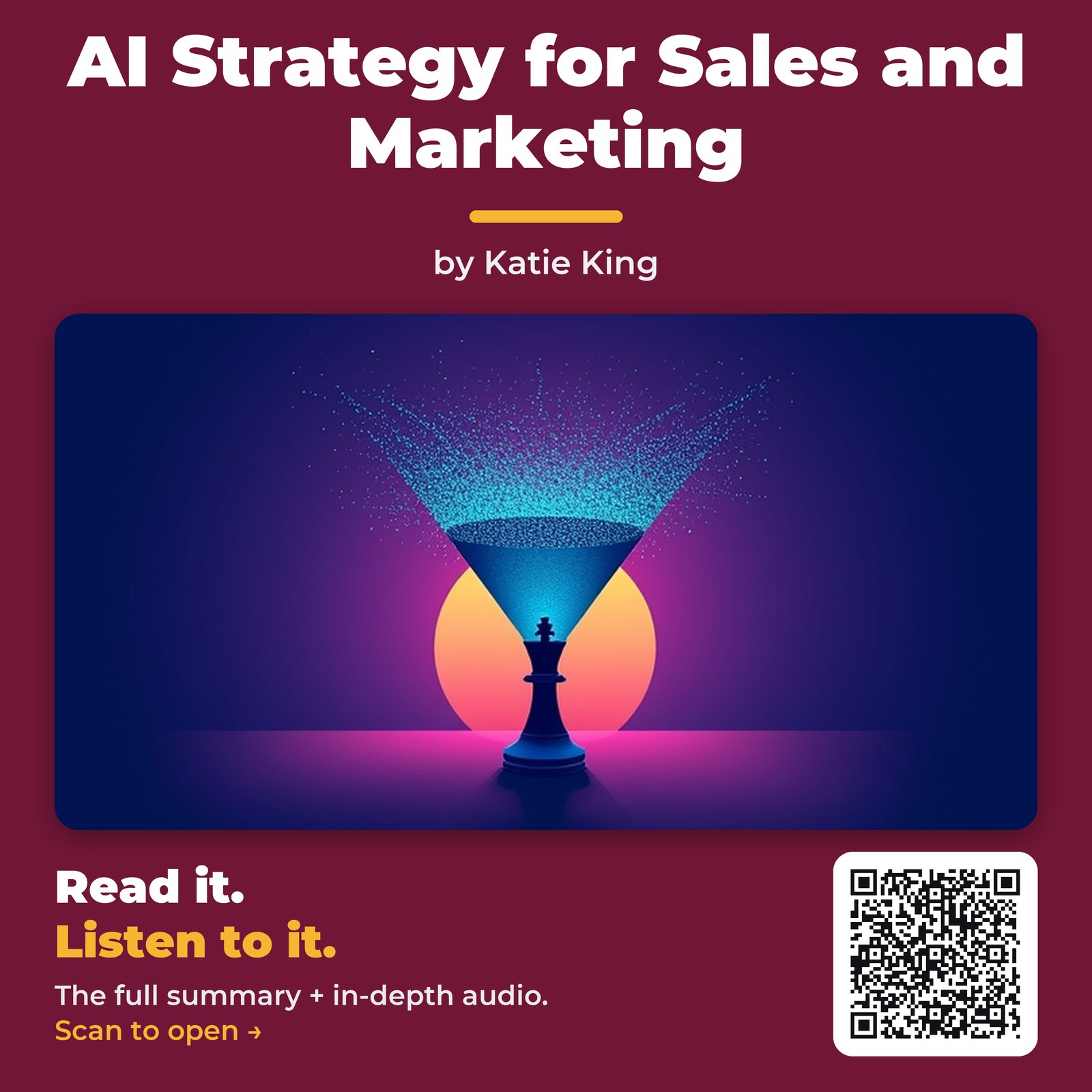 AI Strategy for Sales and Marketing — by Katie King