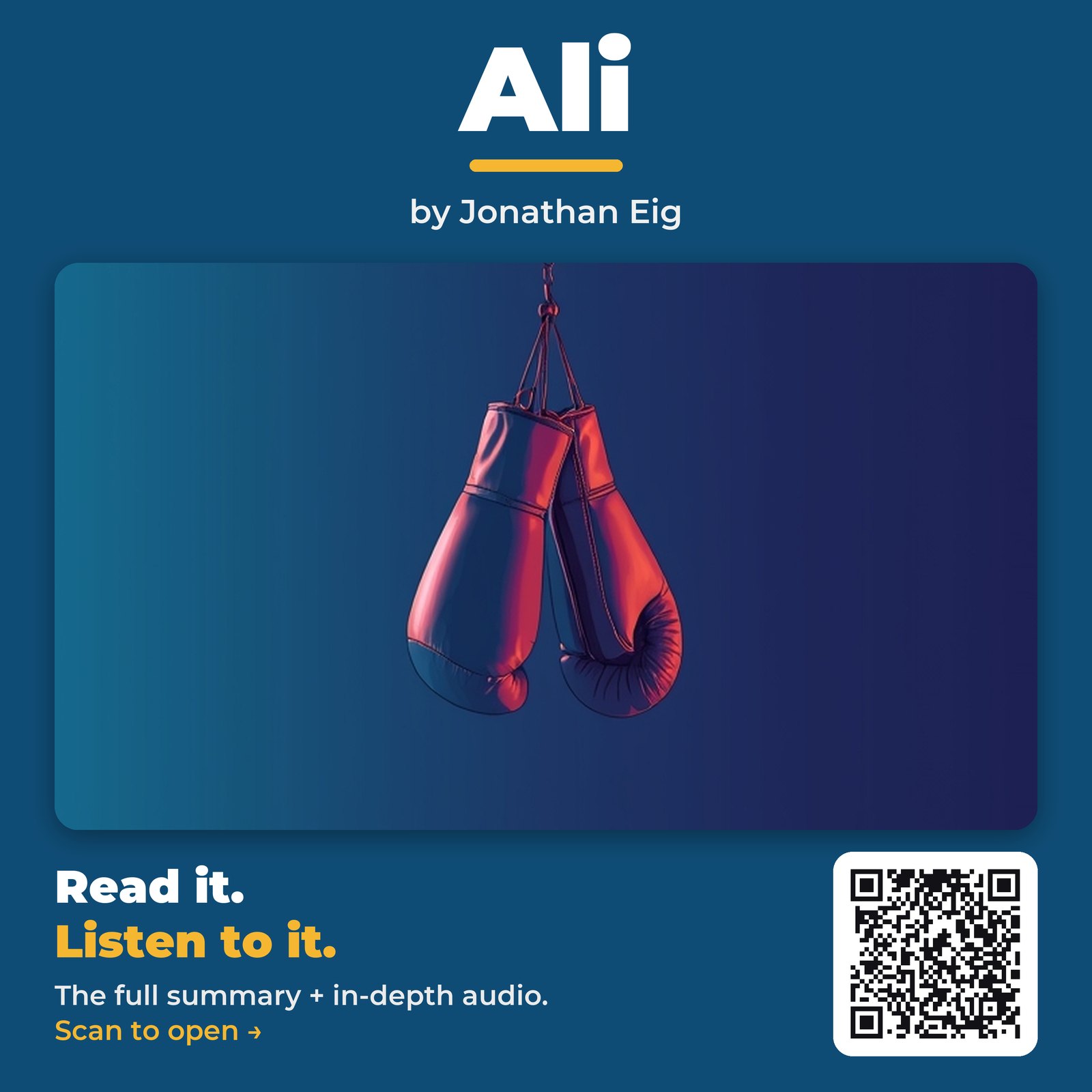 Ali — by Jonathan Eig