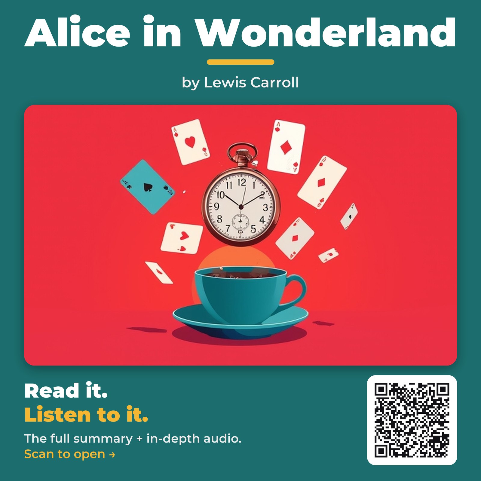 Alice in Wonderland — by Lewis Carroll