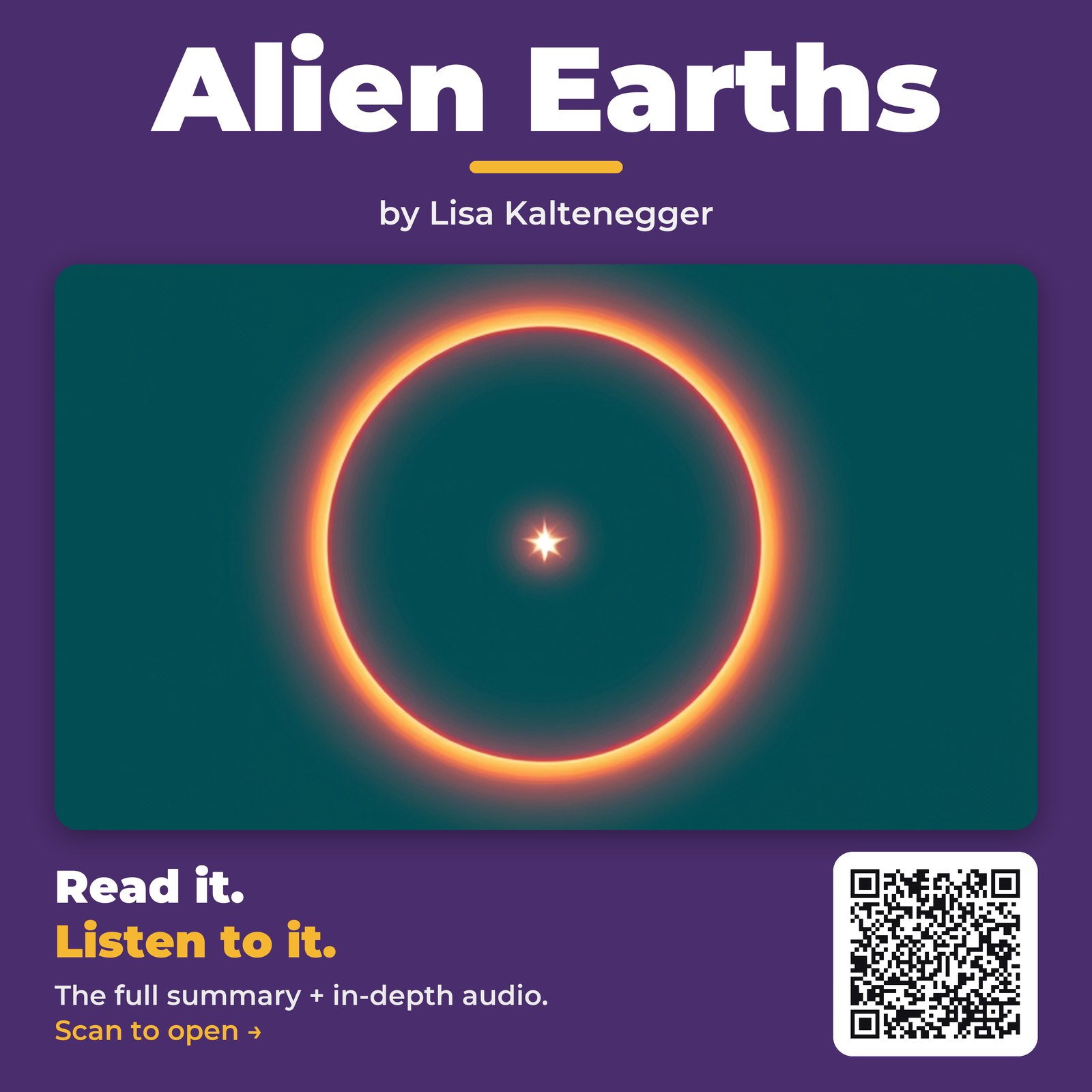 Alien Earths — by Lisa Kaltenegger