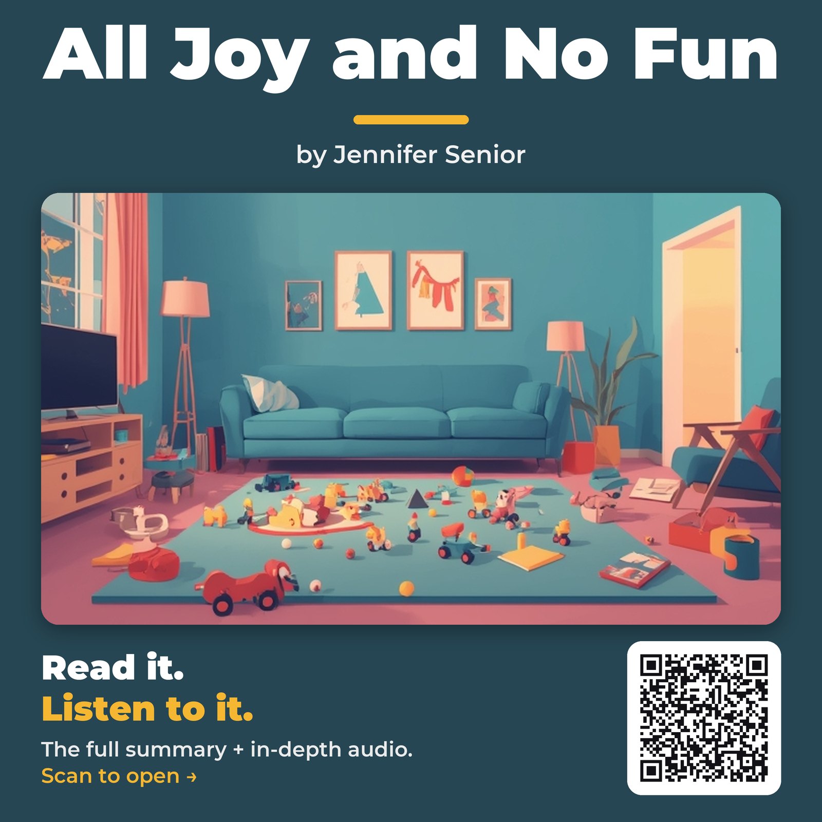 All Joy and No Fun — by Jennifer Senior