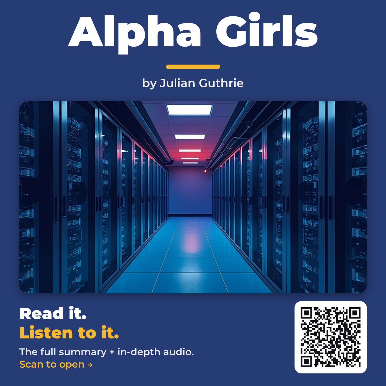 Alpha Girls — by Julian Guthrie