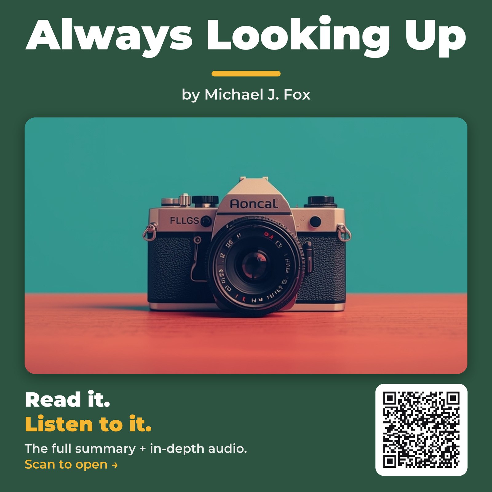Always Looking Up — by Michael J. Fox