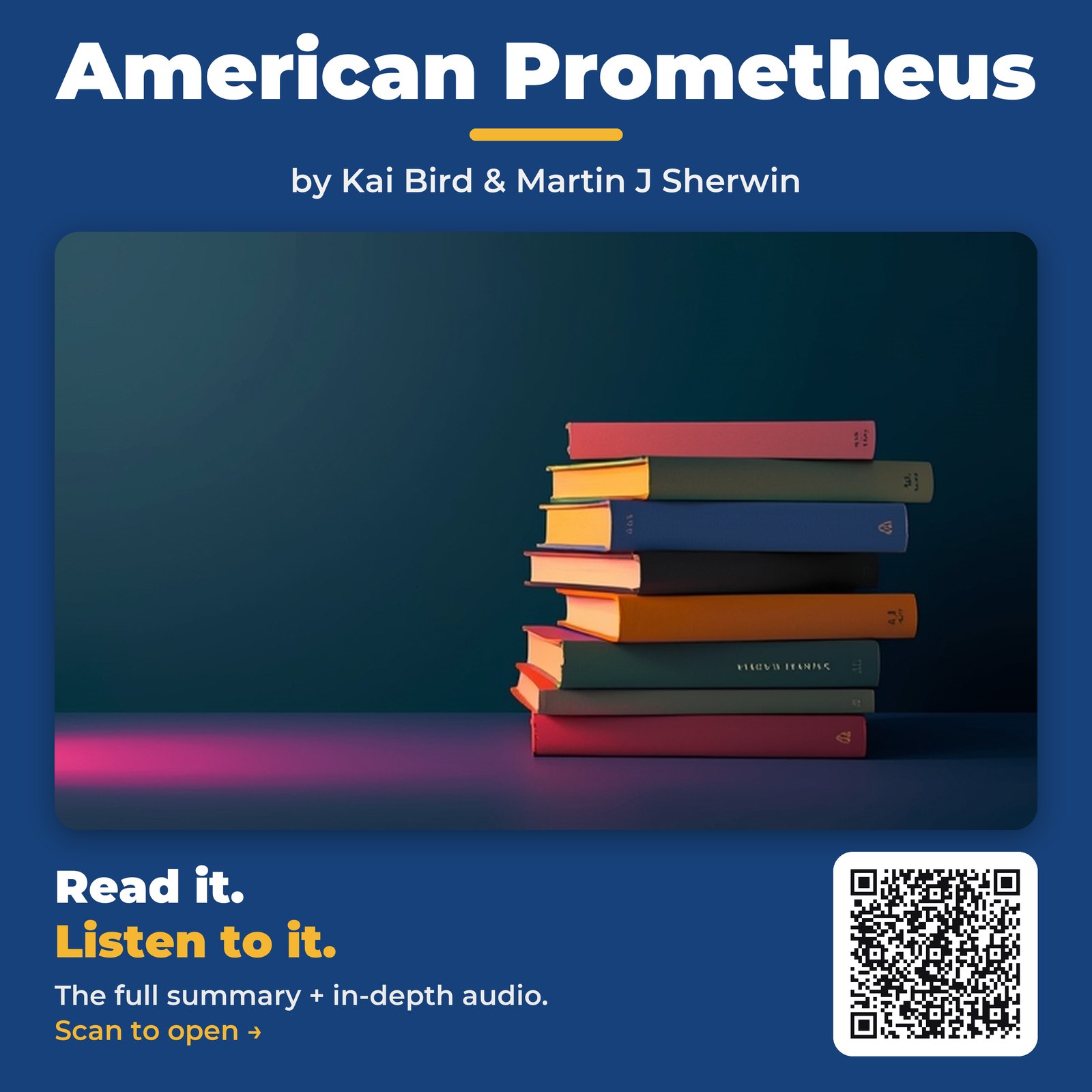 American Prometheus — by Kai Bird & Martin J Sherwin