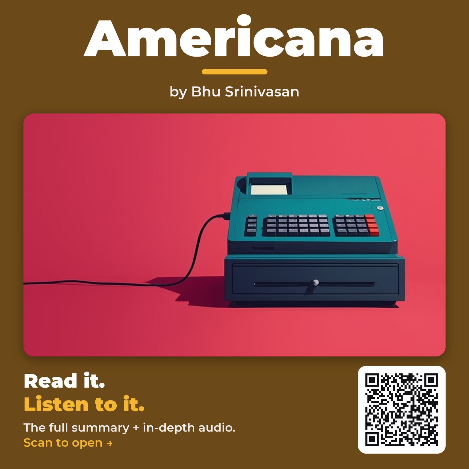 Americana — by Bhu Srinivasan