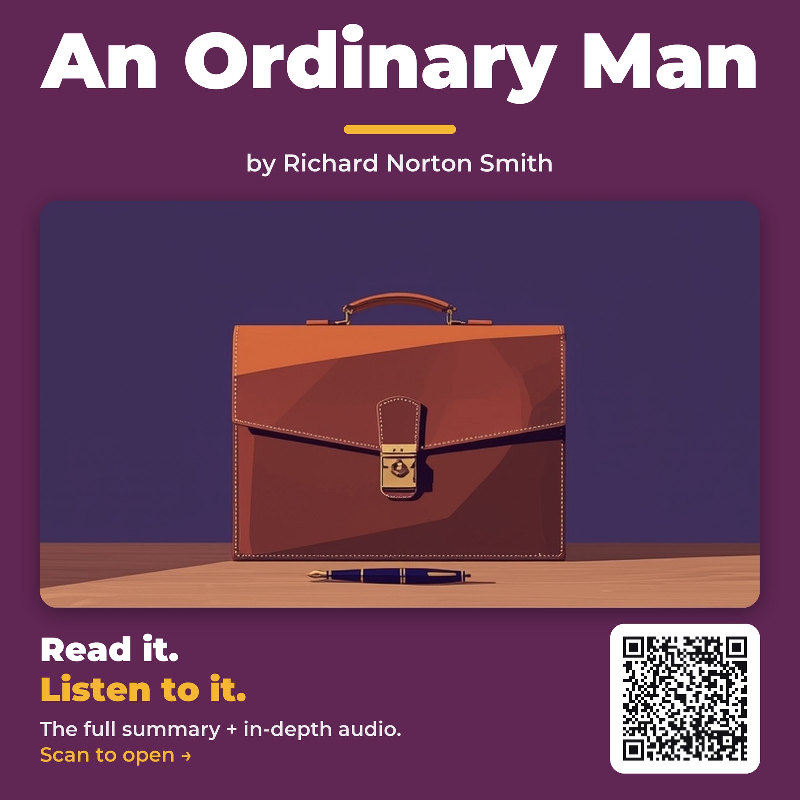 An Ordinary Man — by Richard Norton Smith