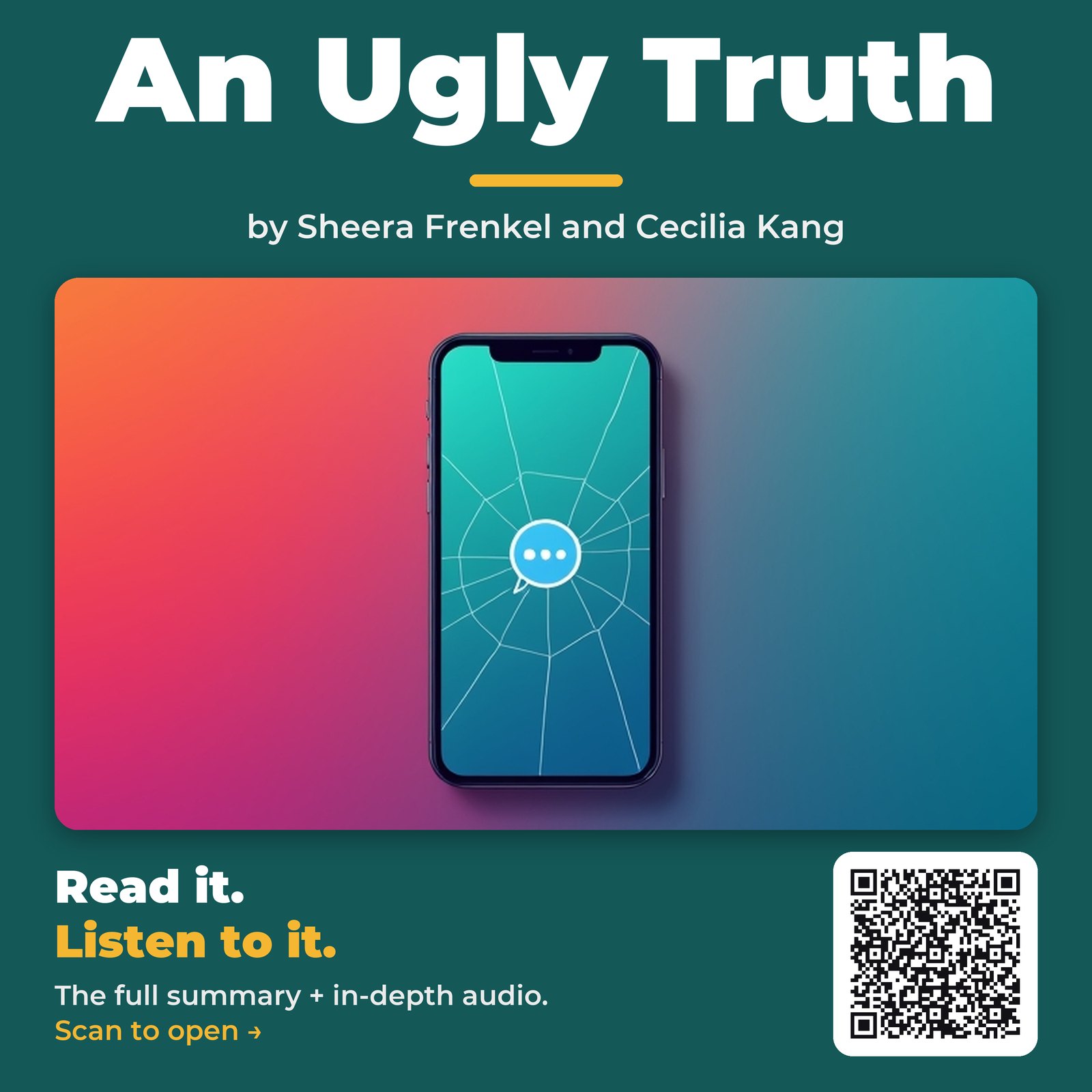 An Ugly Truth — by Sheera Frenkel and Cecilia Kang