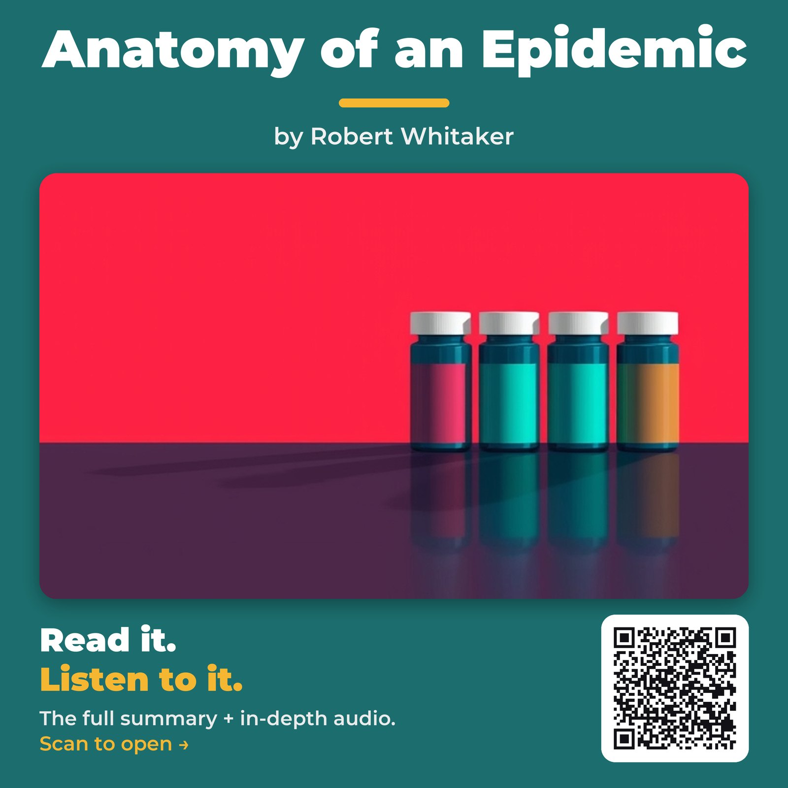 Anatomy of an Epidemic — by Robert Whitaker