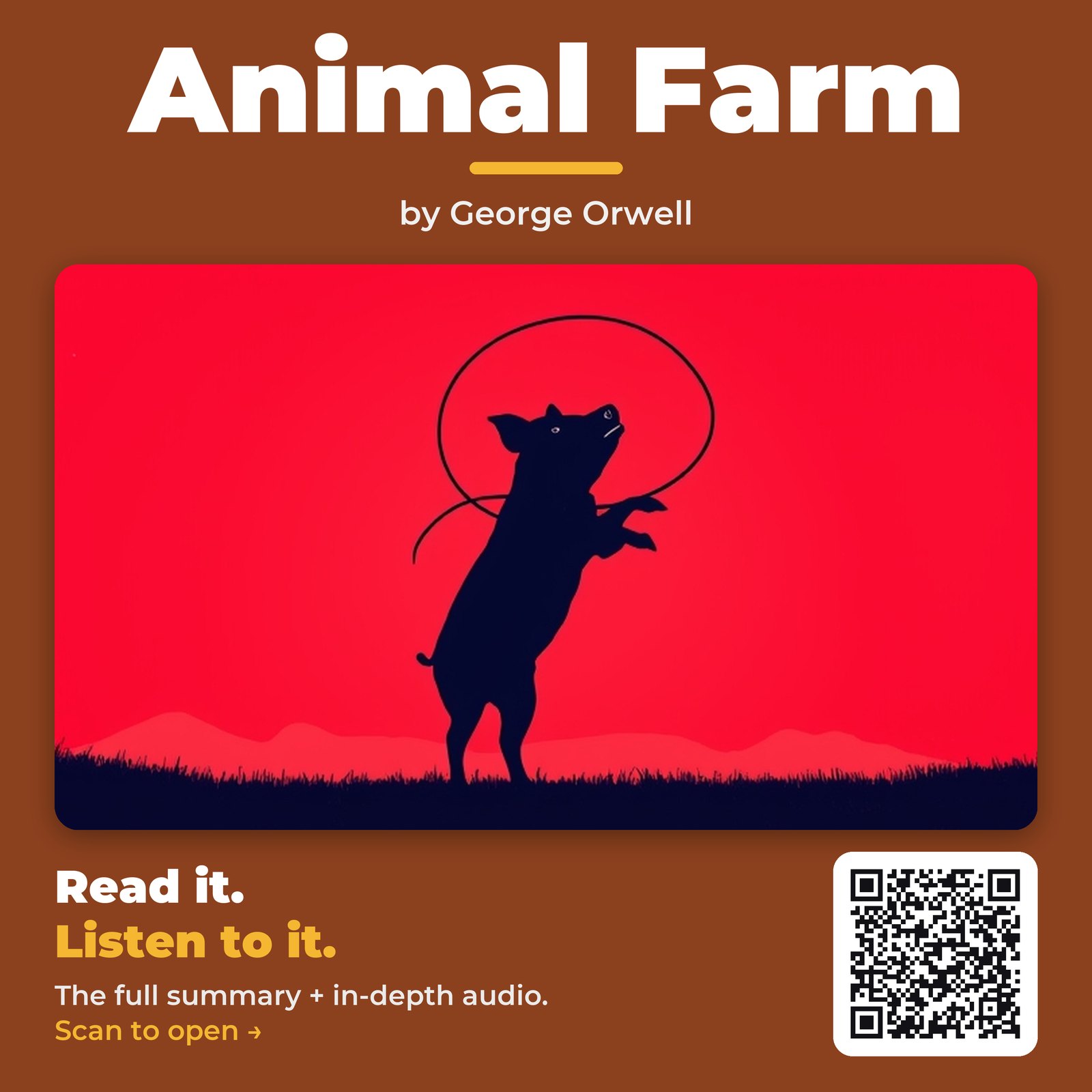 Animal Farm — by George Orwell