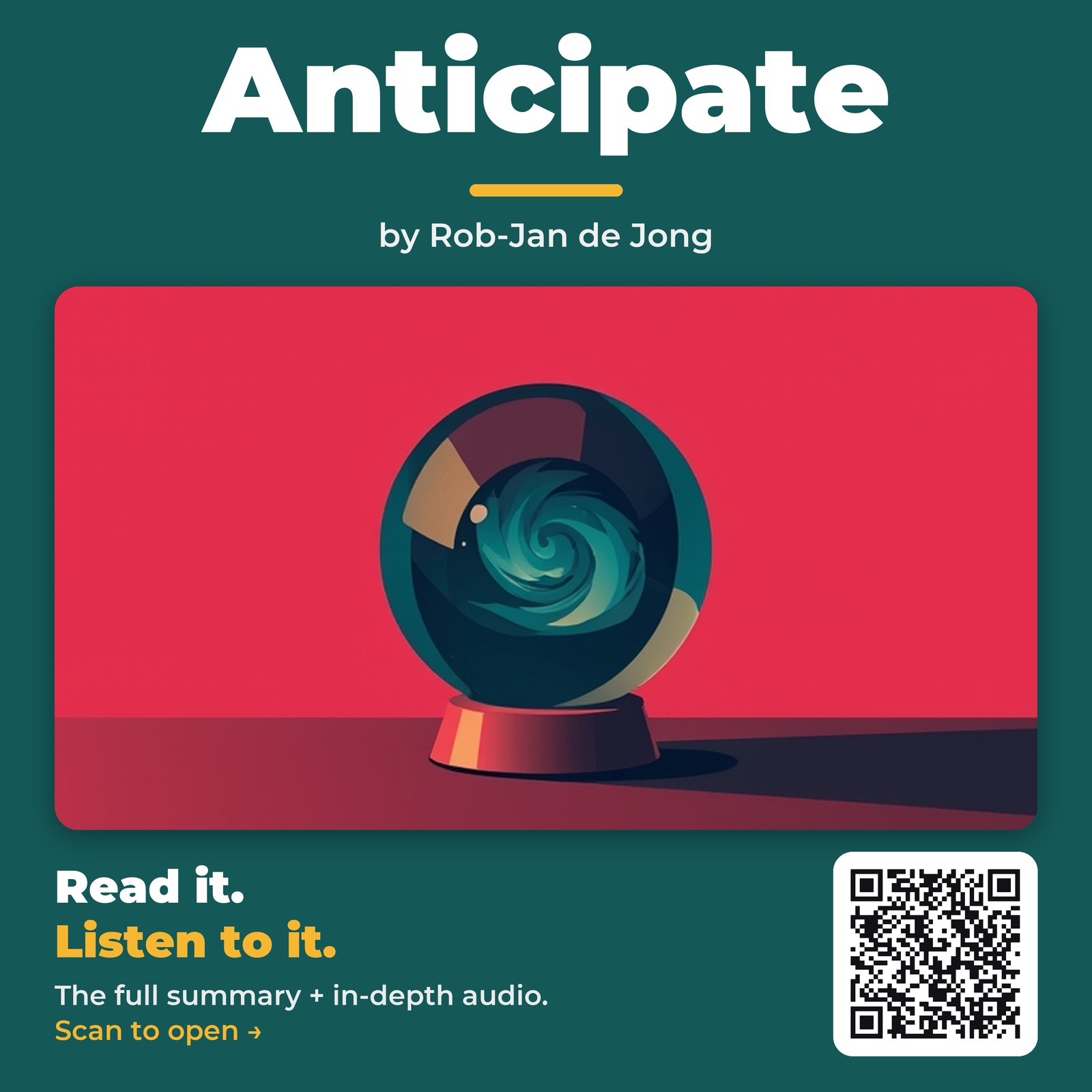 Anticipate — by Rob-Jan de Jong