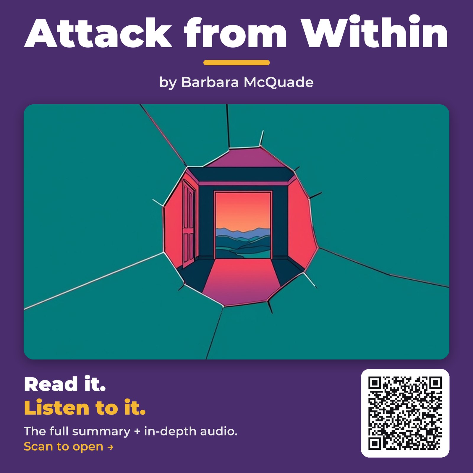 Attack from Within — by Barbara McQuade