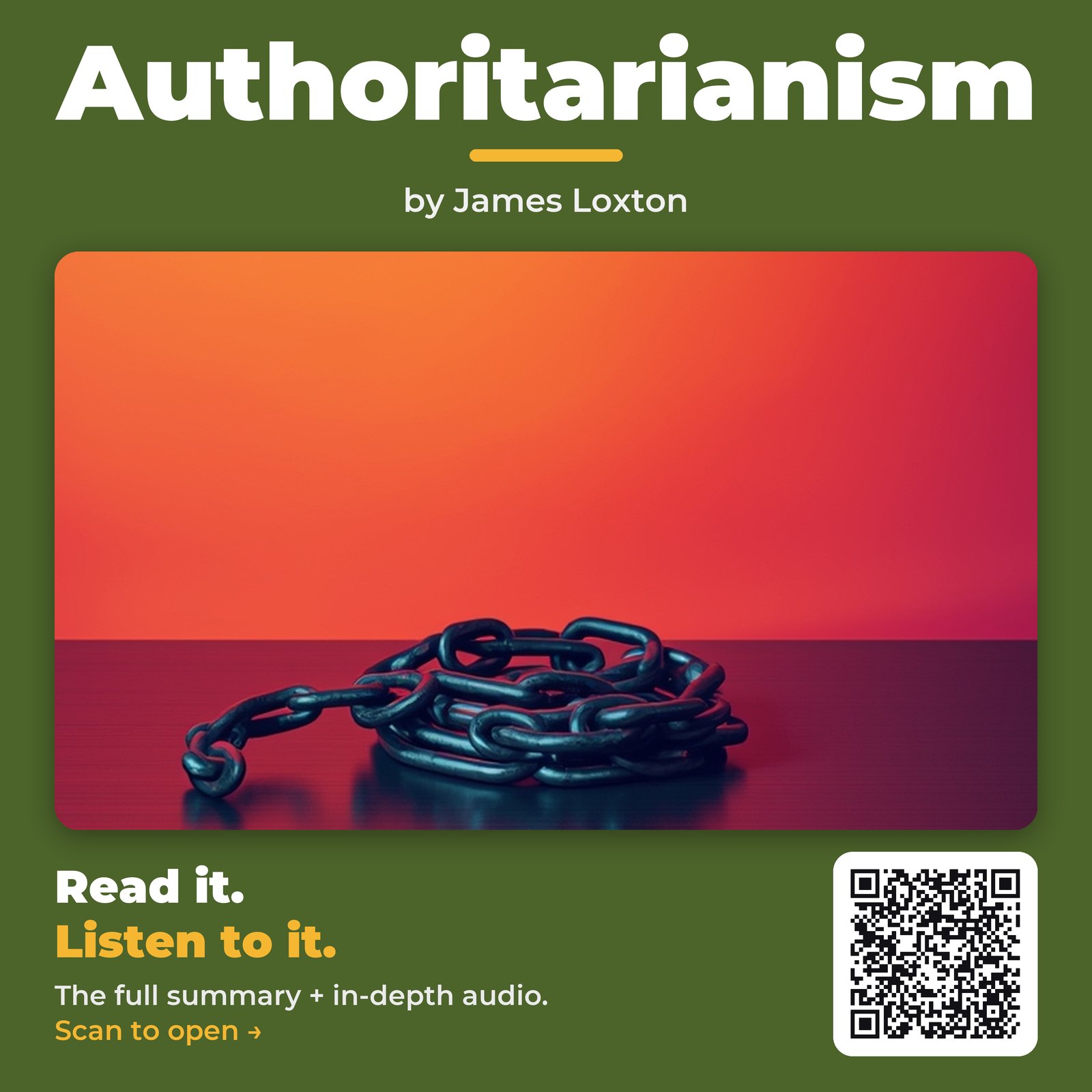 Authoritarianism — by James Loxton