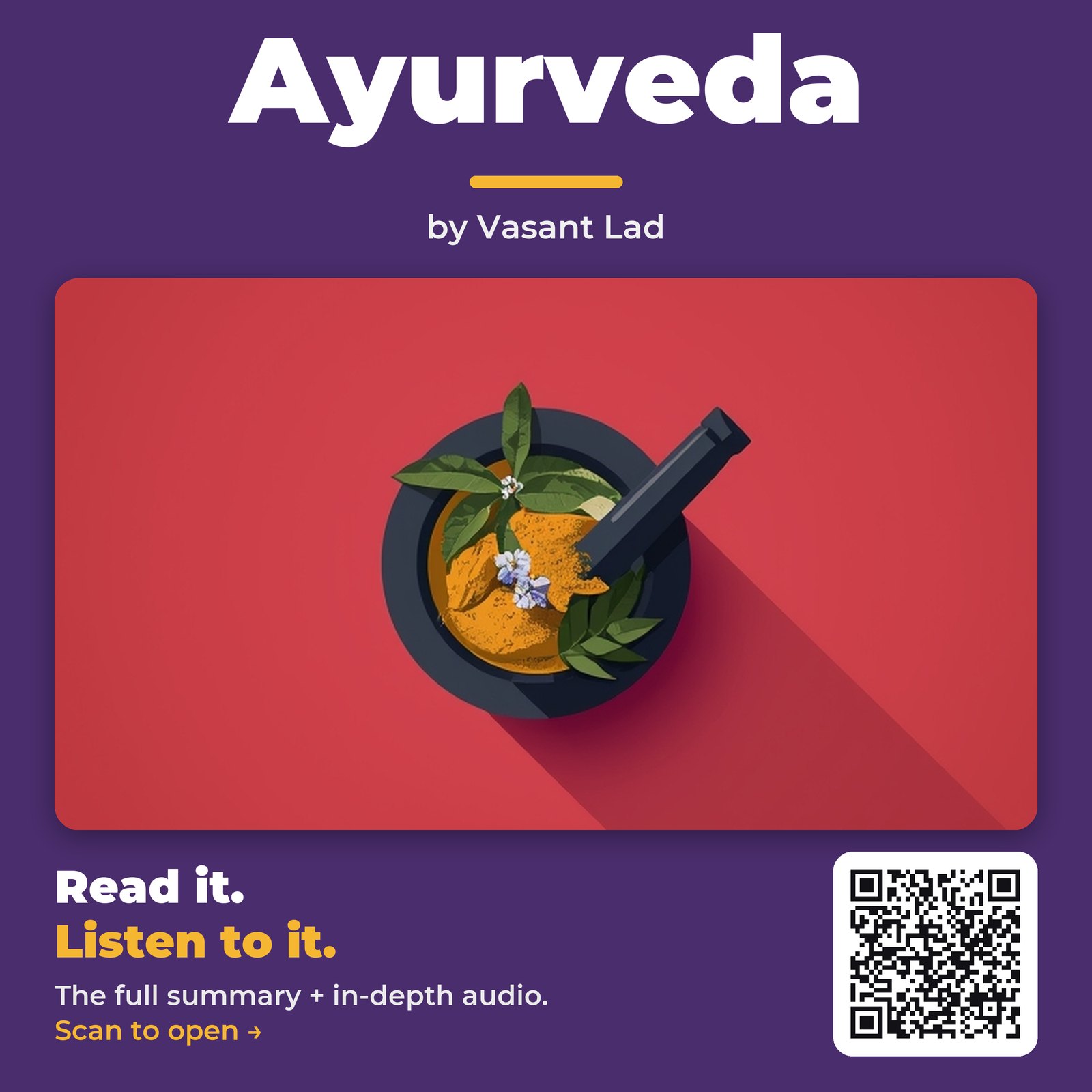 Ayurveda — by Vasant Lad