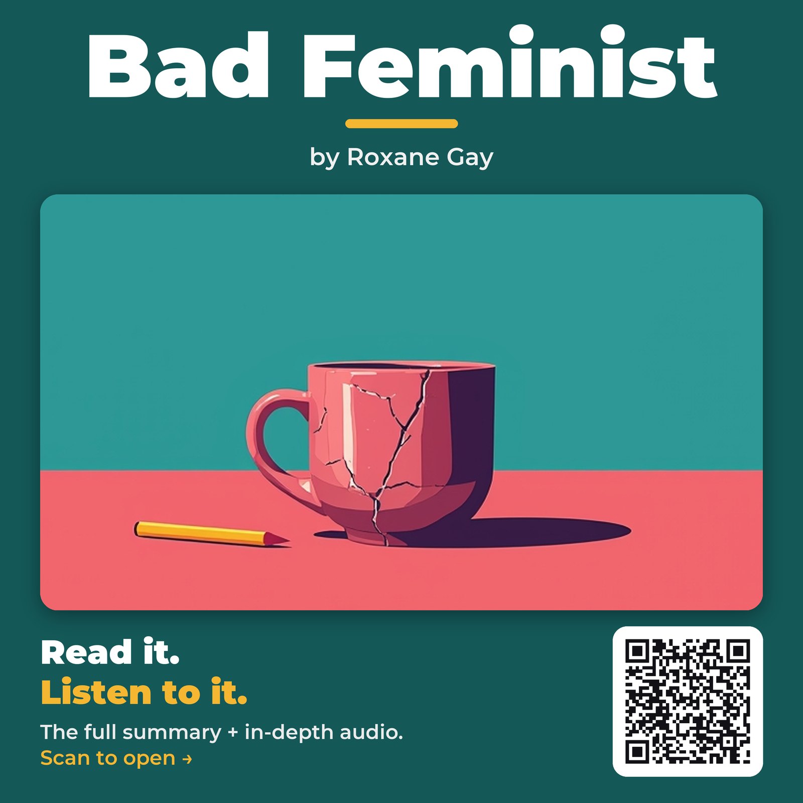 Bad Feminist — by Roxane Gay
