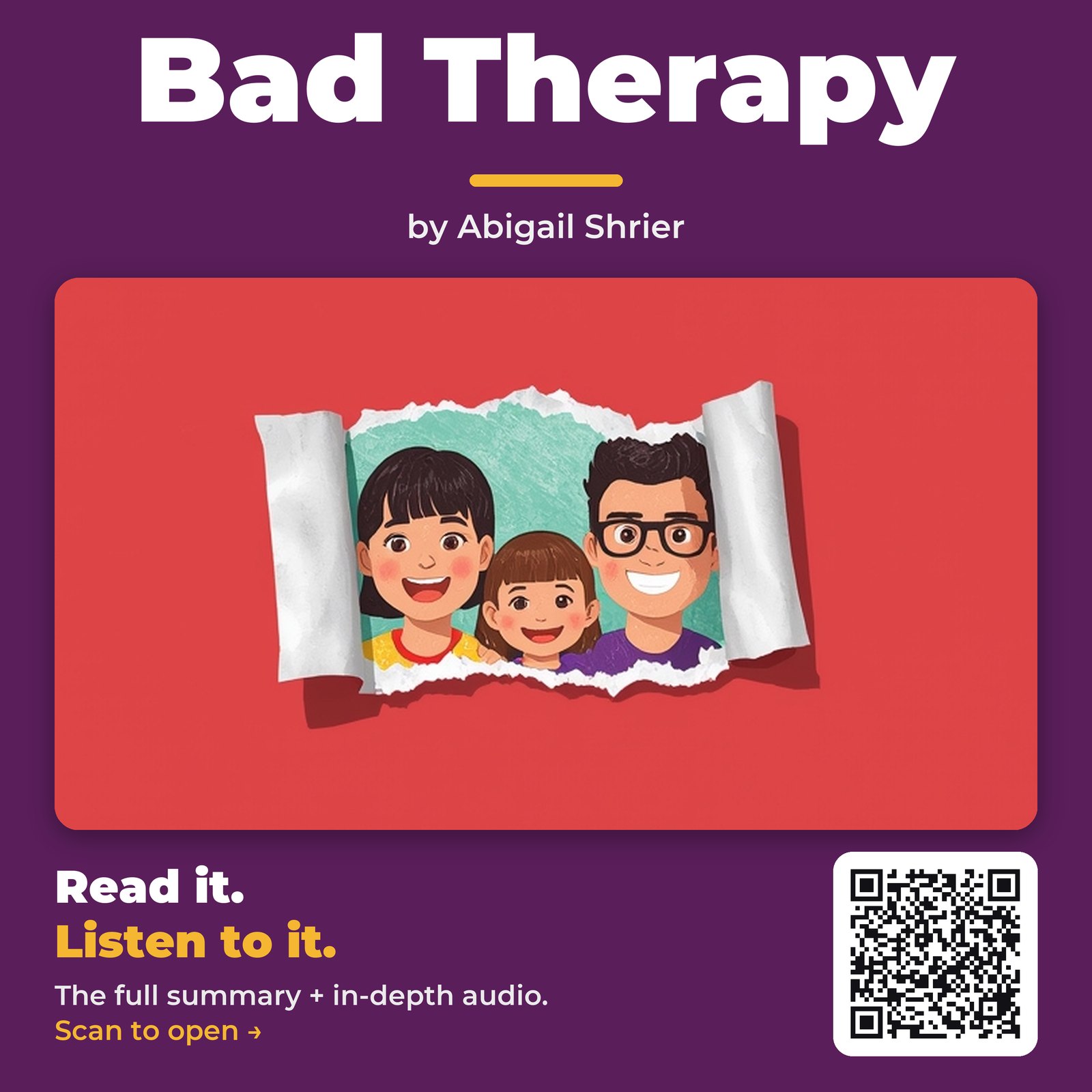 Bad Therapy — by Abigail Shrier