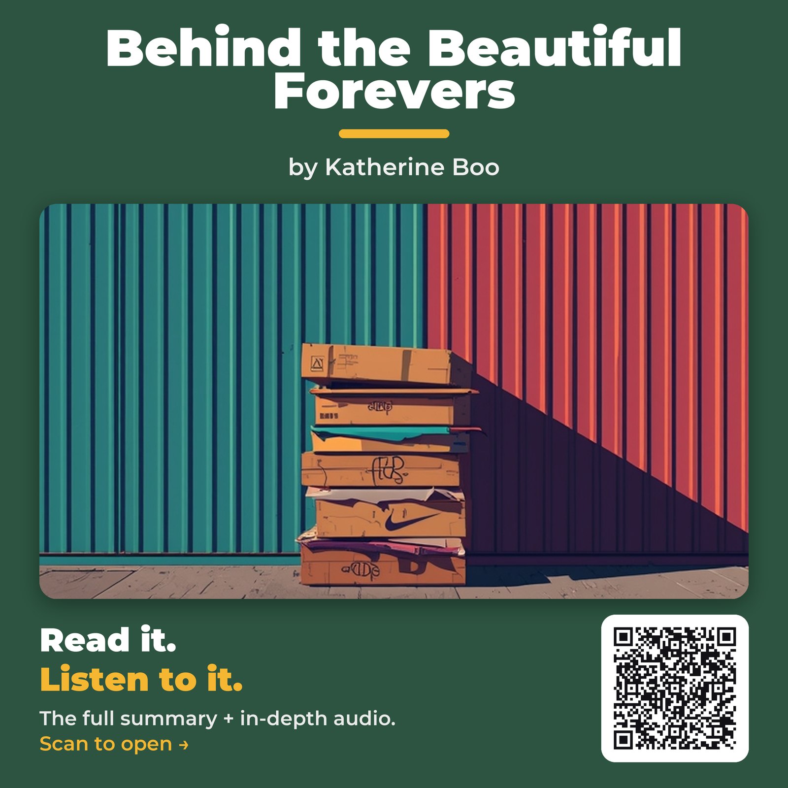 Behind the Beautiful Forevers — by Katherine Boo