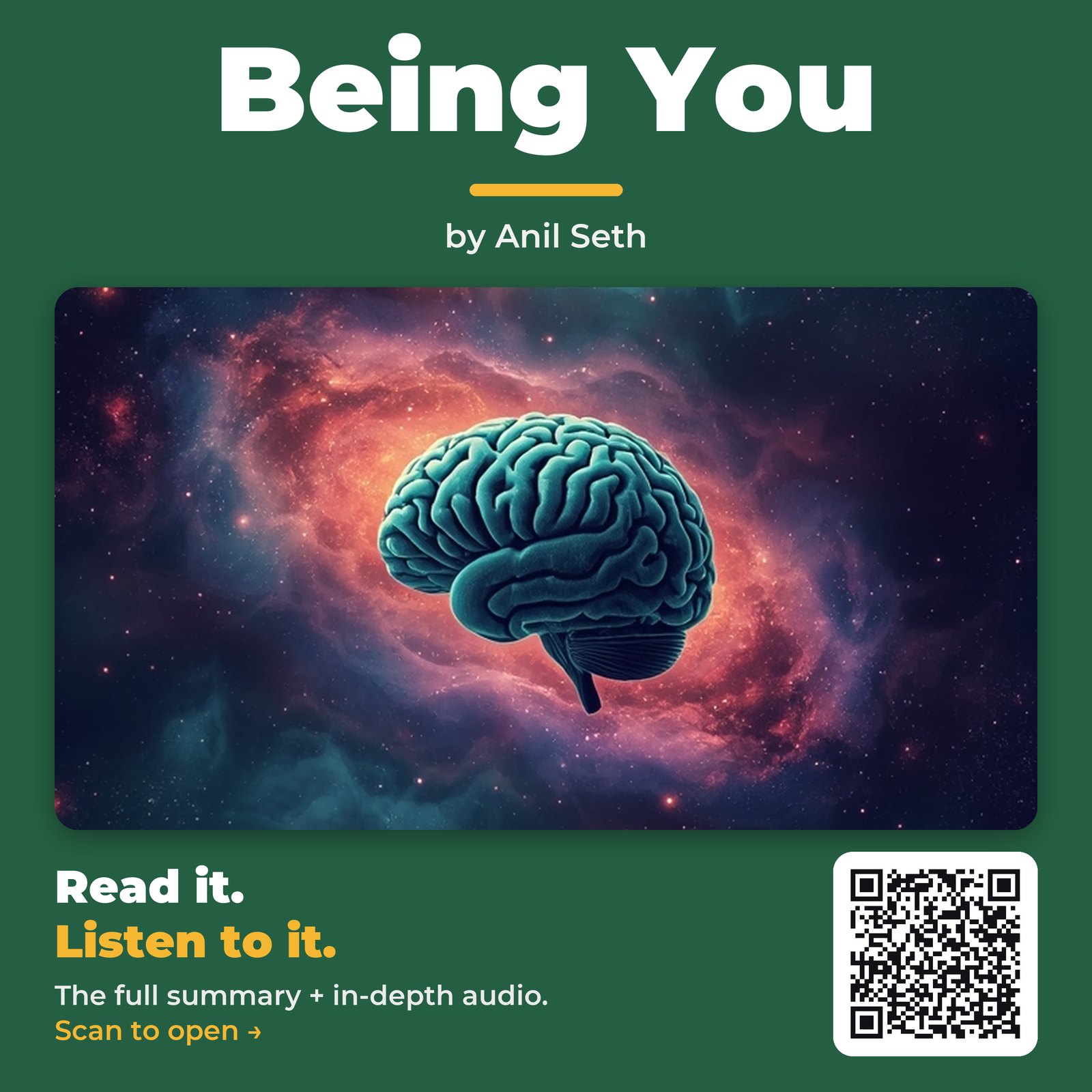 Being You — by Anil Seth