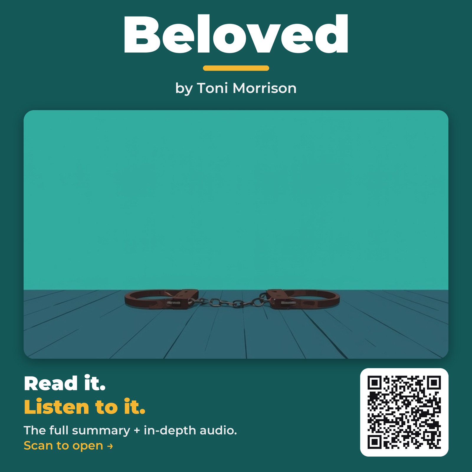 Beloved — by Toni Morrison