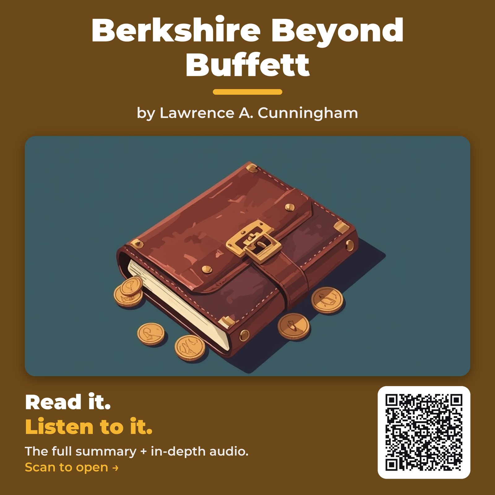 Berkshire Beyond Buffett — by Lawrence A. Cunningham