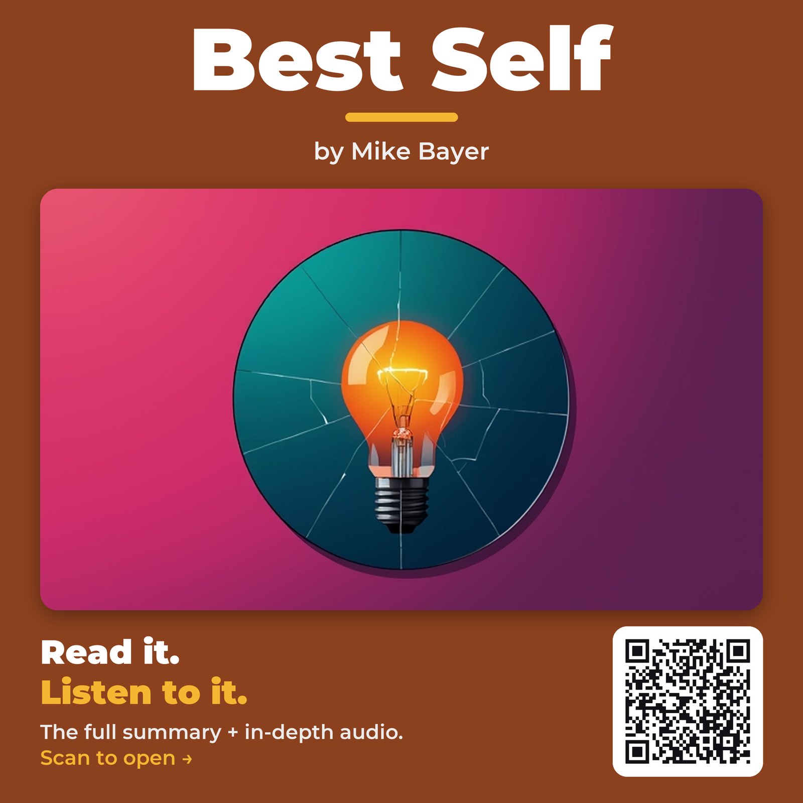 Best Self — by Mike Bayer