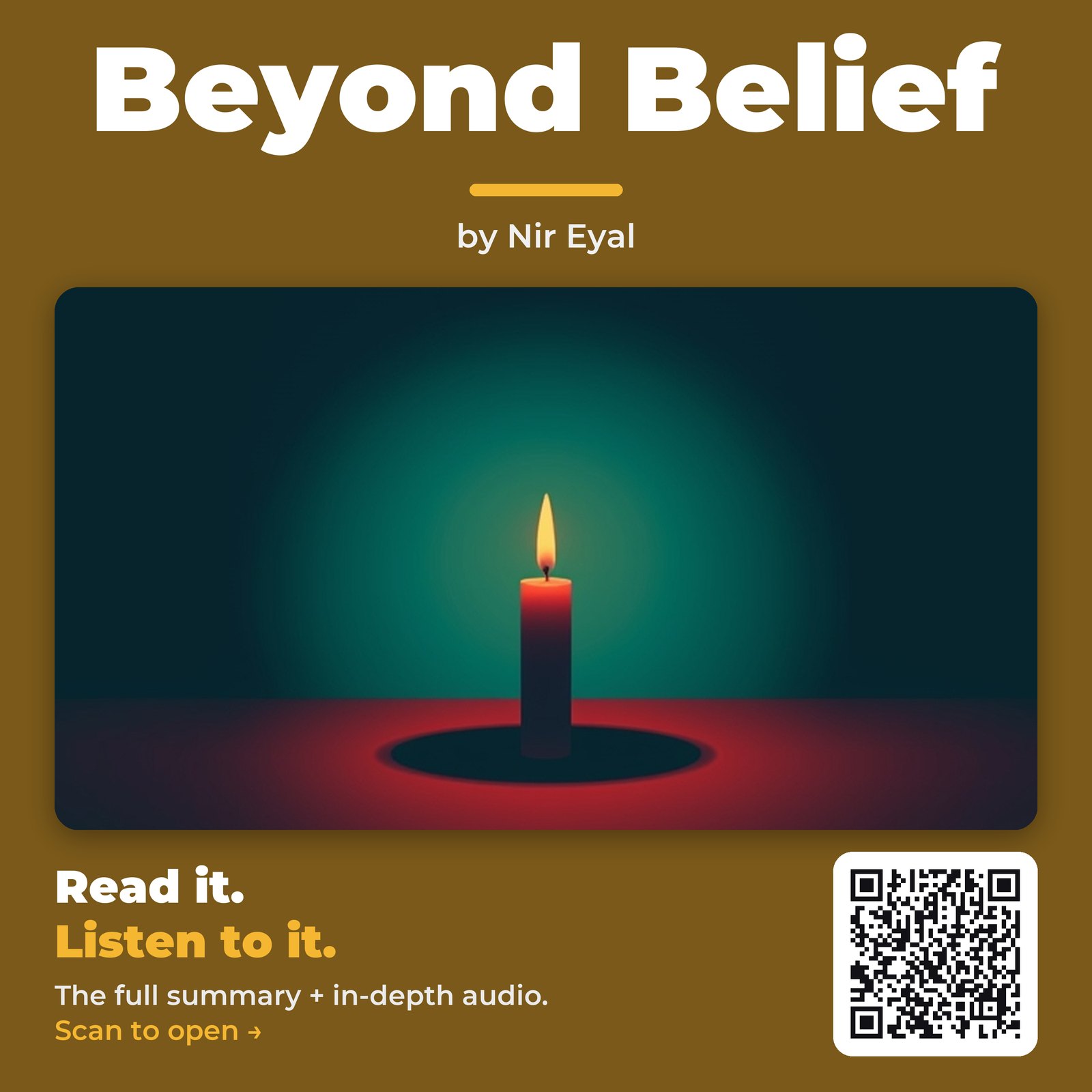 Beyond Belief — by Nir Eyal