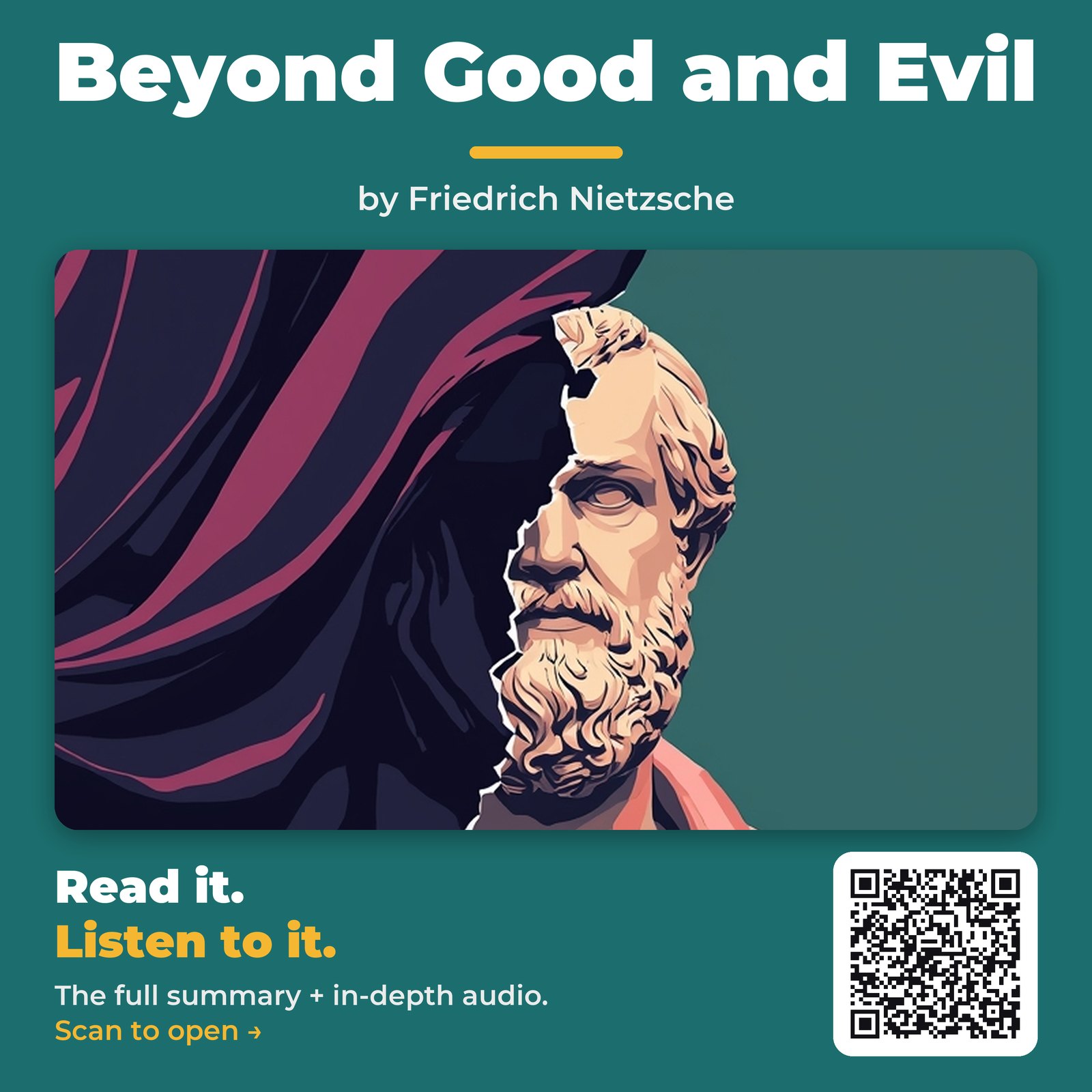 Beyond Good and Evil — by Friedrich Nietzsche
