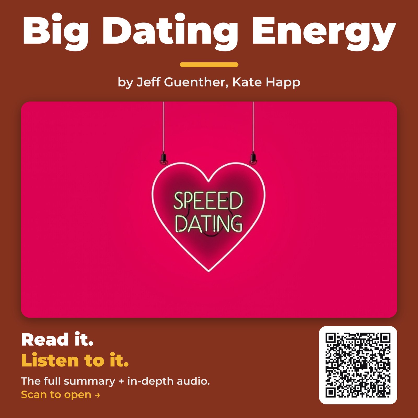 Big Dating Energy — by Jeff Guenther, Kate Happ