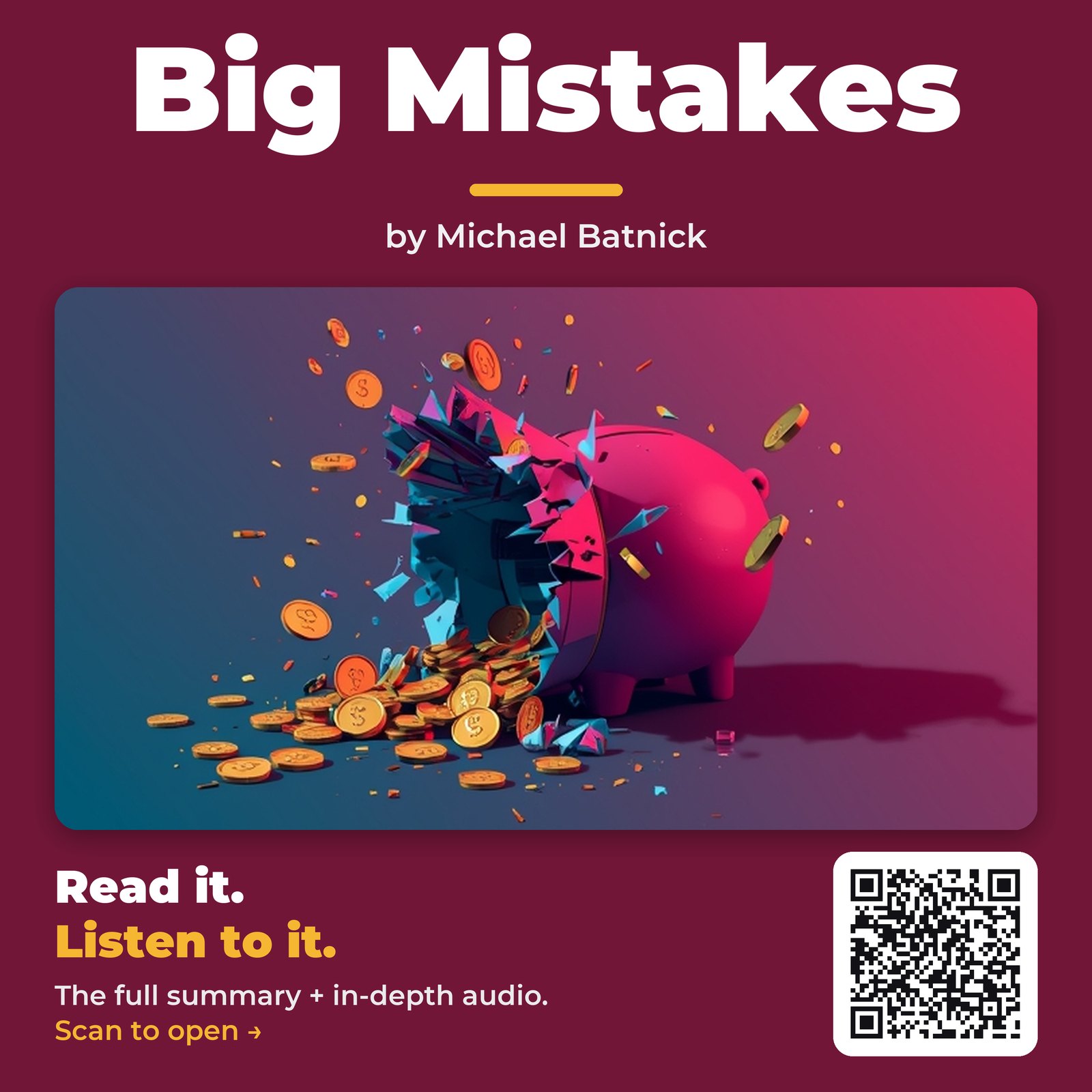 Big Mistakes — by Michael Batnick