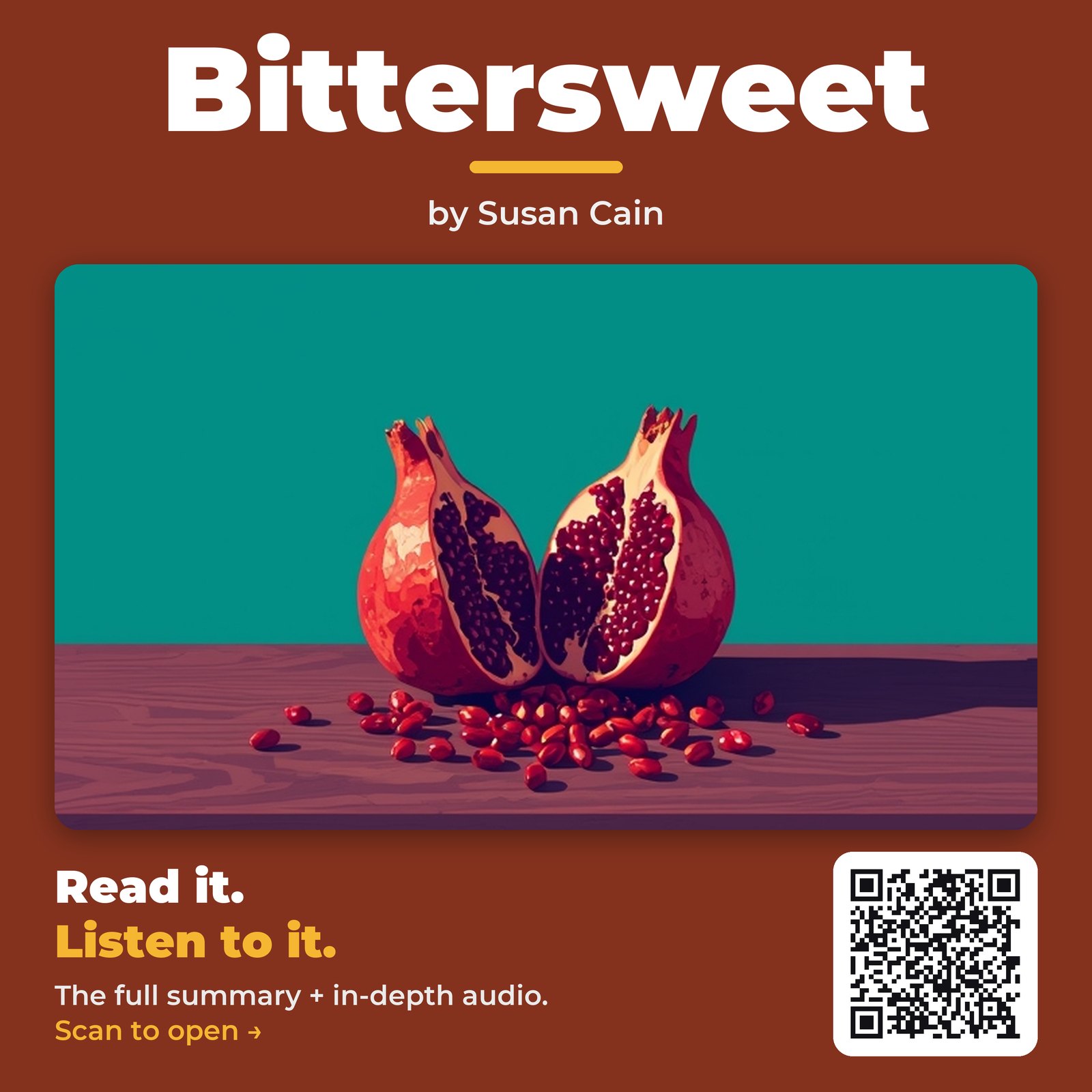 Bittersweet — by Susan Cain