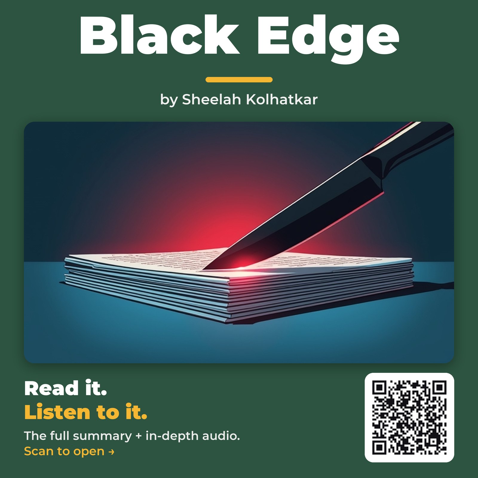 Black Edge — by Sheelah Kolhatkar