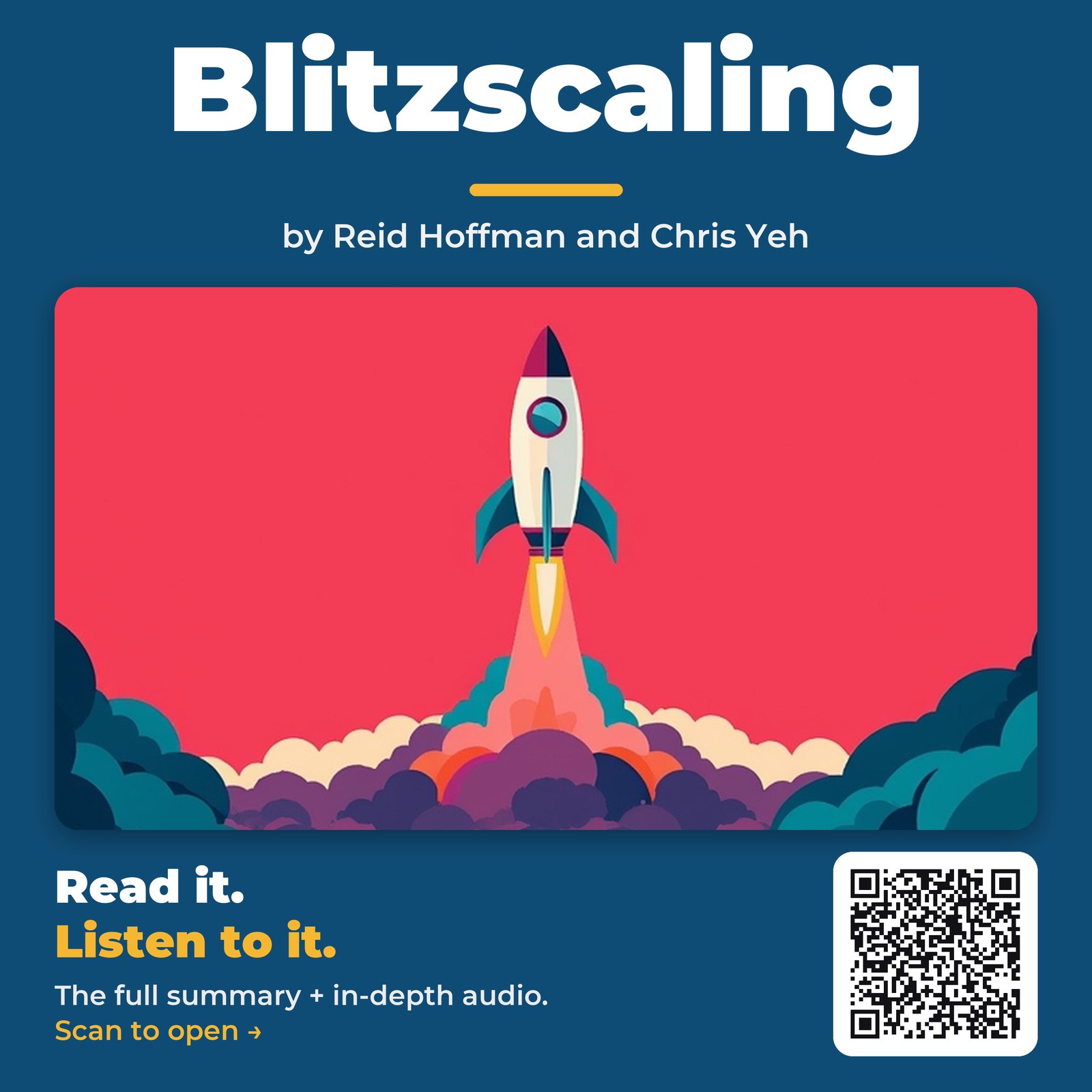Blitzscaling — by Reid Hoffman and Chris Yeh