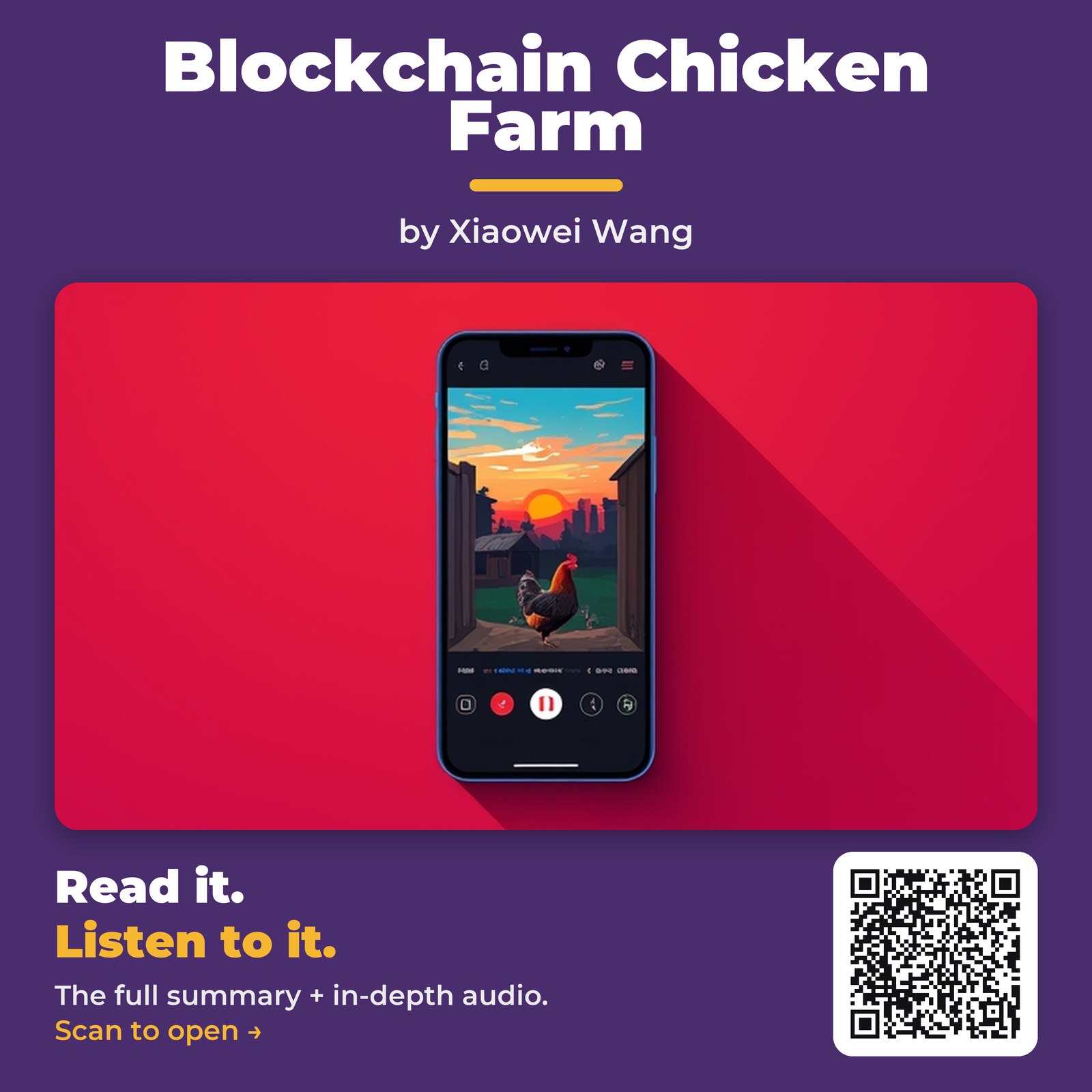 Blockchain Chicken Farm — by Xiaowei Wang