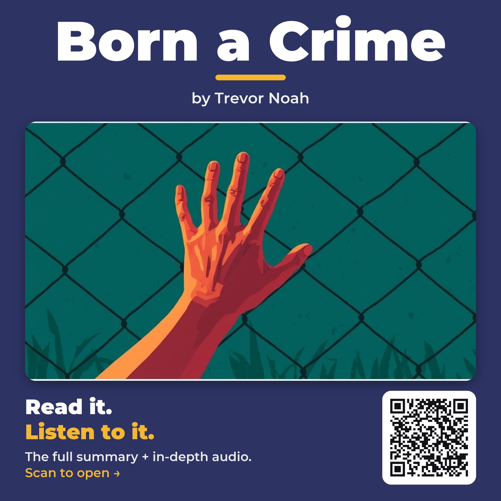 Born a Crime — by Trevor Noah
