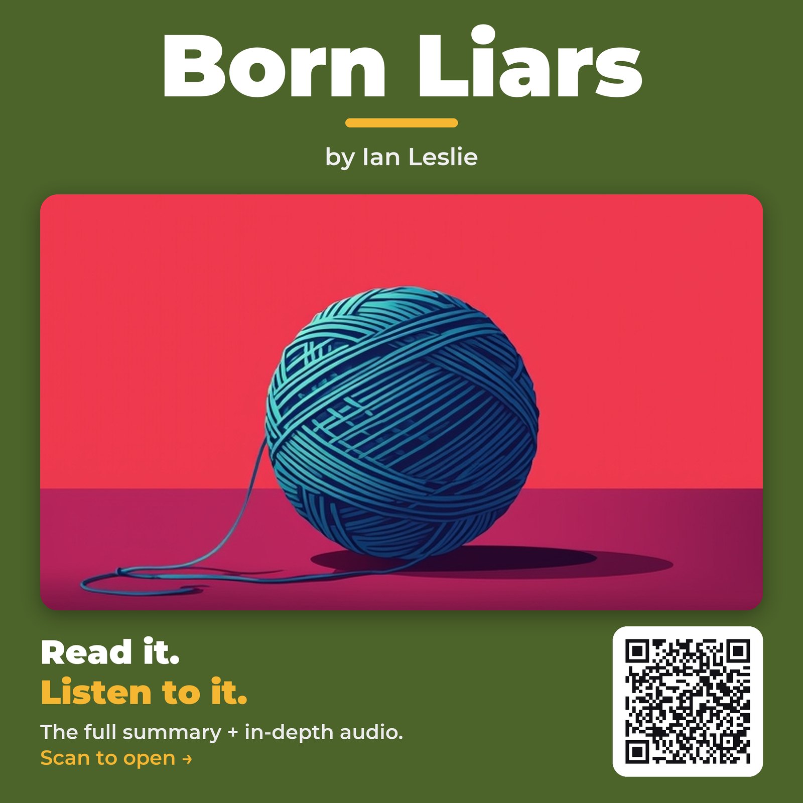 Born Liars — by Ian Leslie