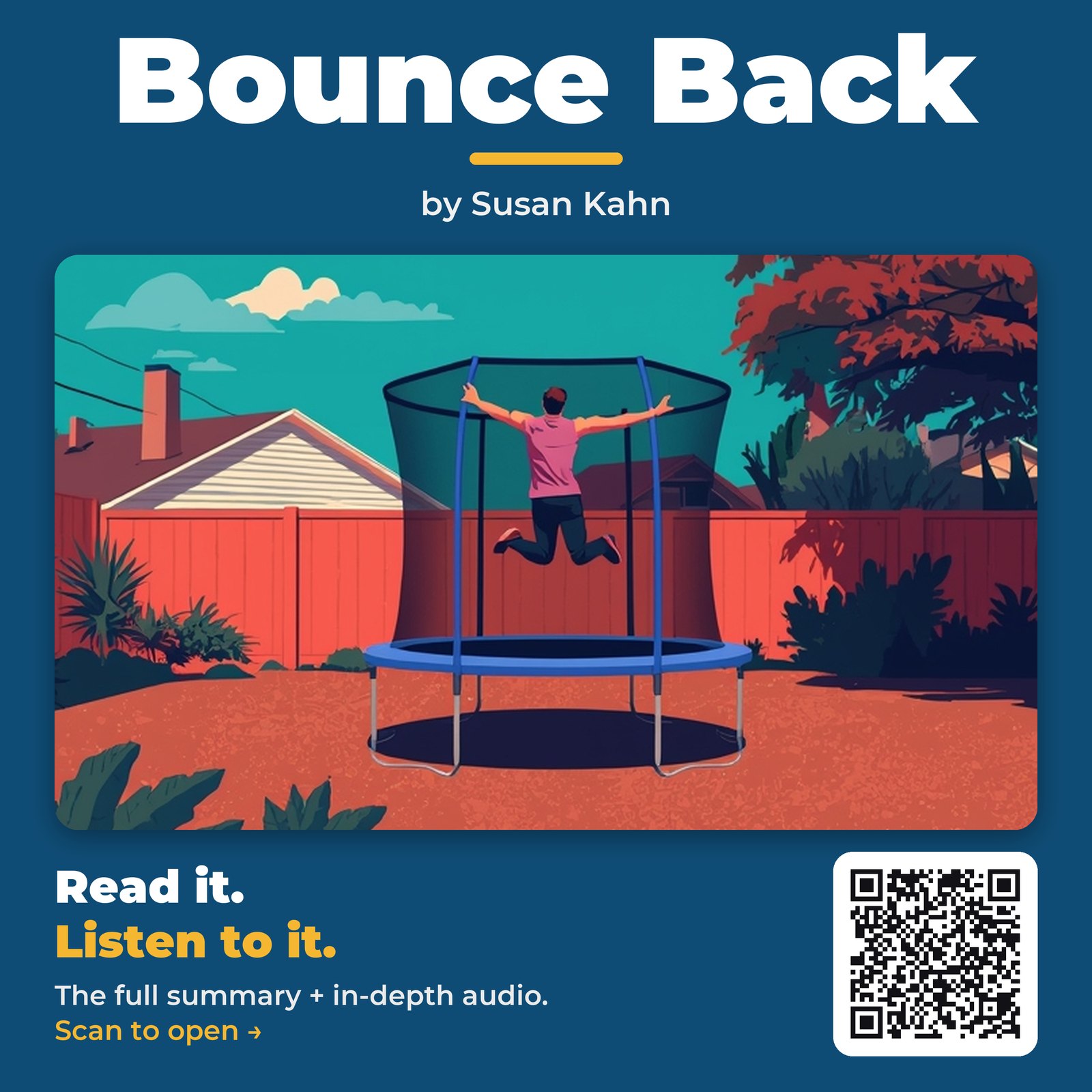 Bounce Back — by Susan Kahn