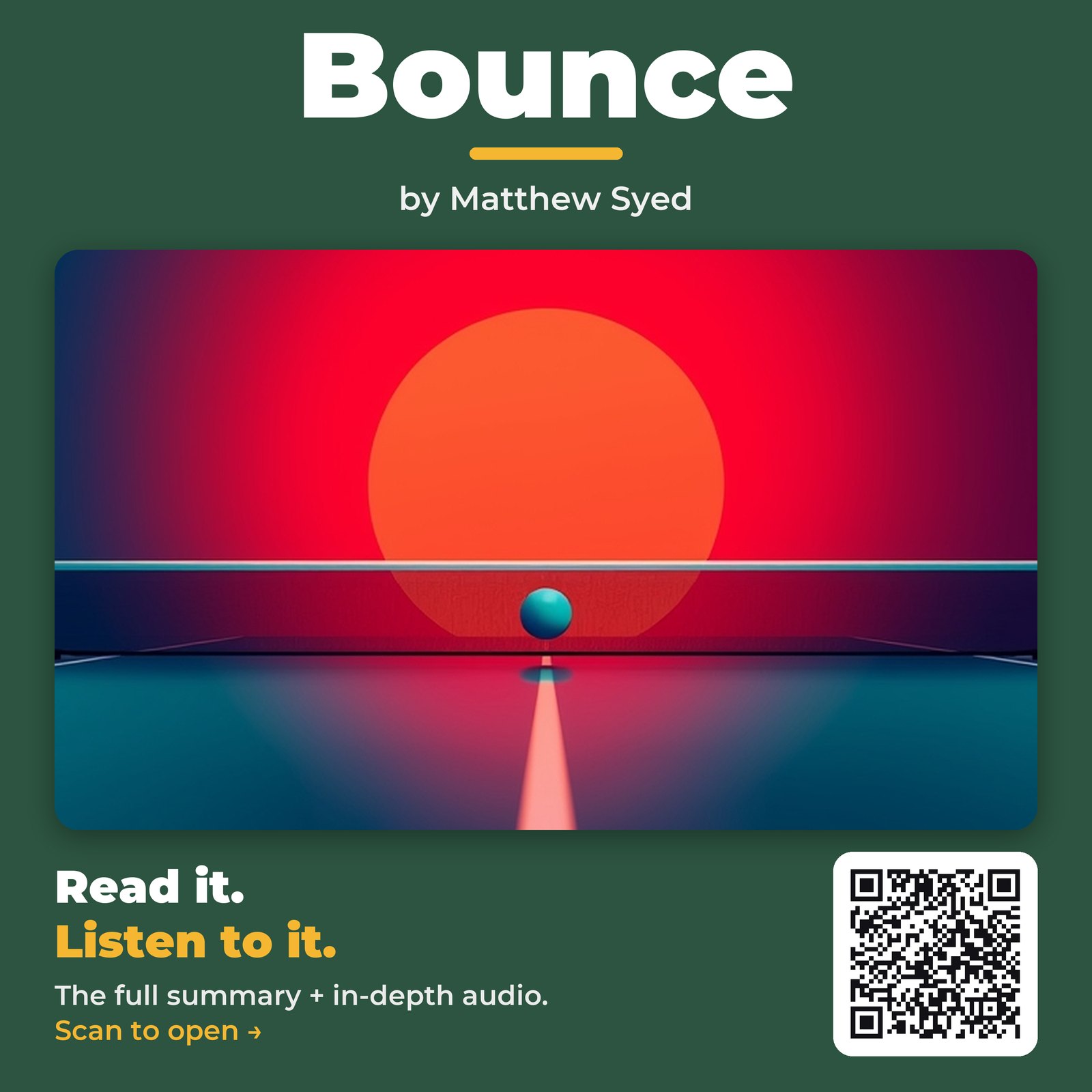 Bounce — by Matthew Syed