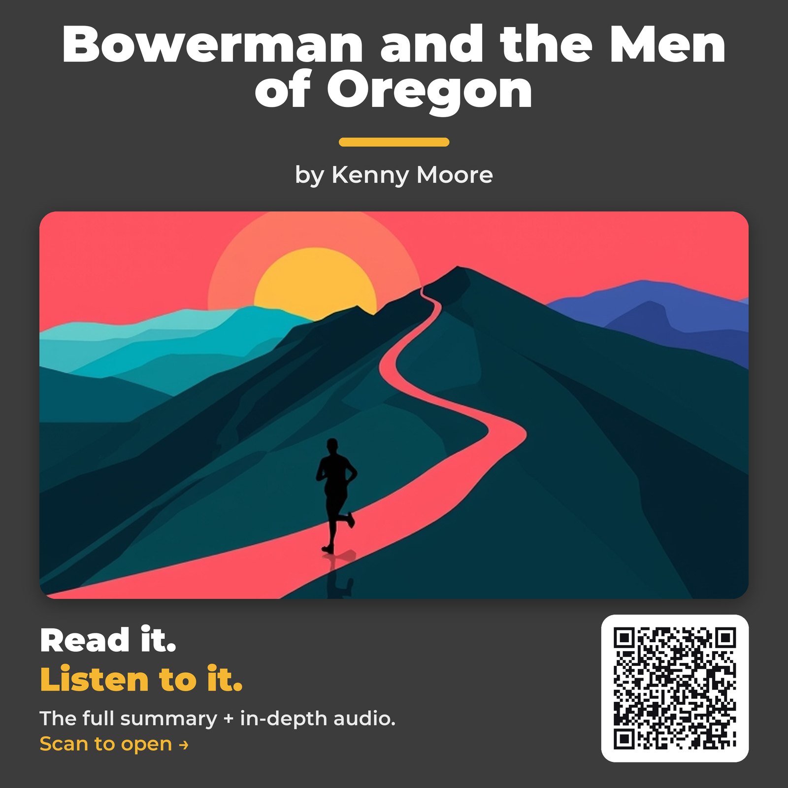 Bowerman and the Men of Oregon — by Kenny Moore