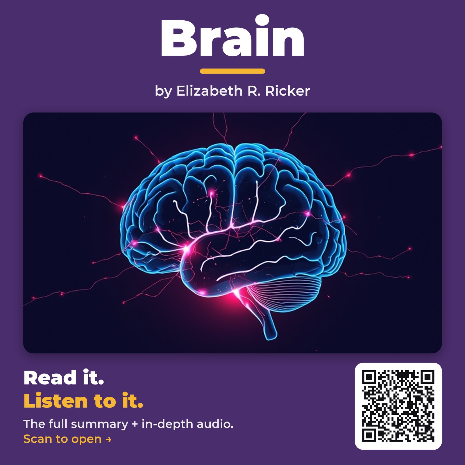 Brain — by Elizabeth R. Ricker