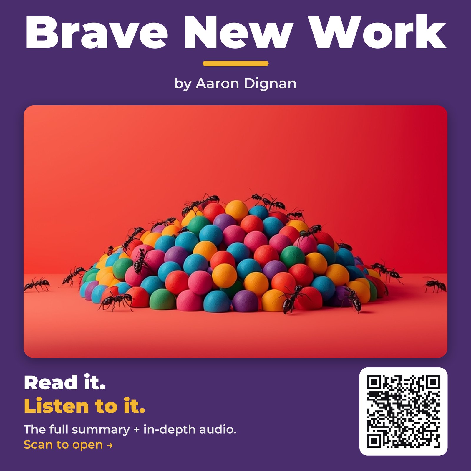 Brave New Work — by Aaron Dignan